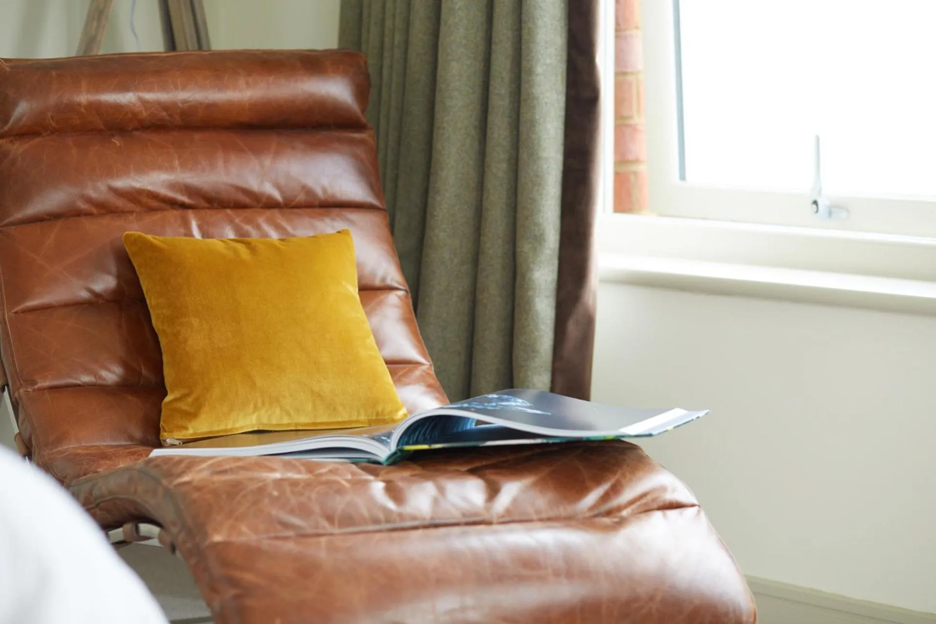 Seating area in The Lewinnick Lodge