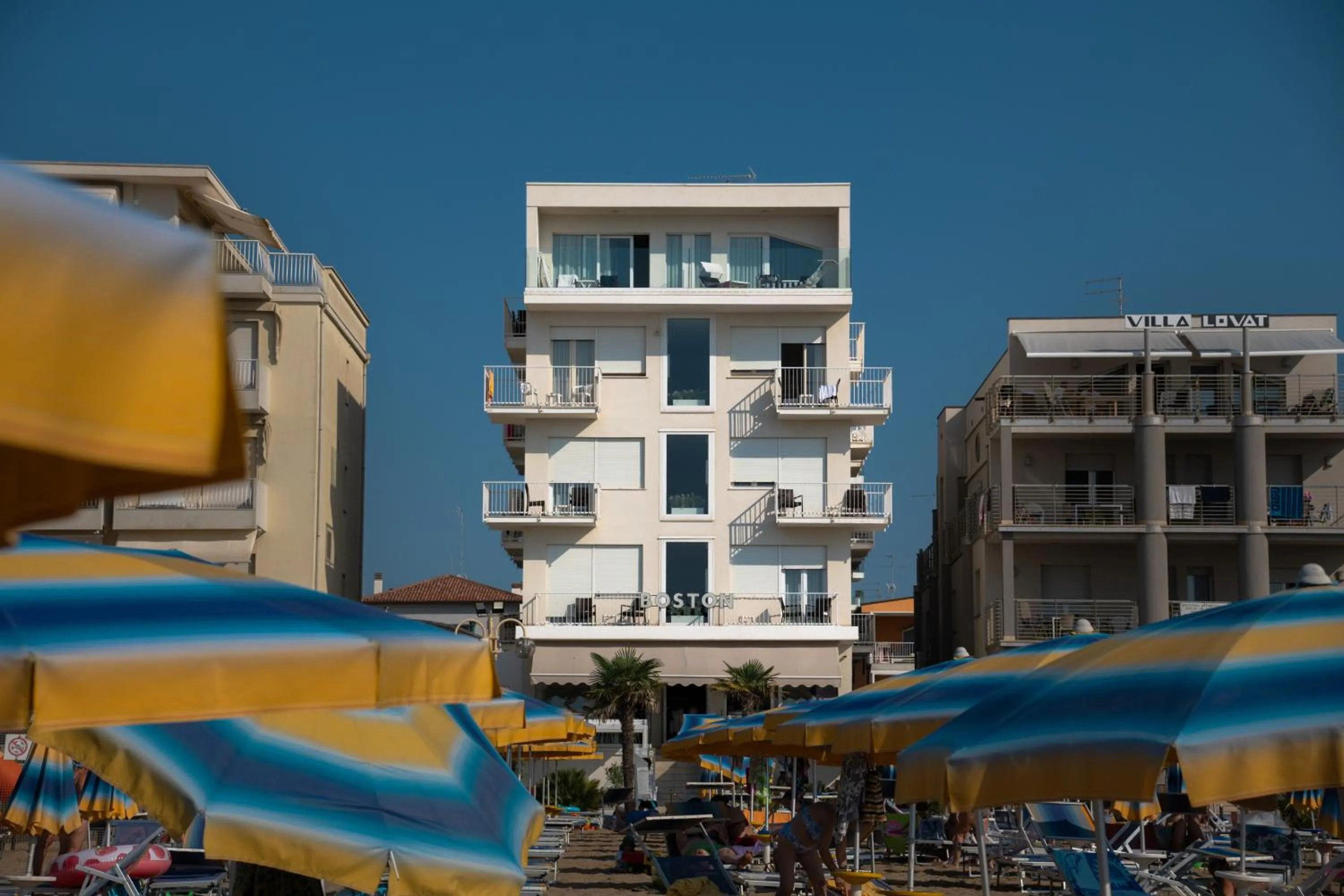 Property building in Hotel Boston 3 Stelle Superior Frontemare