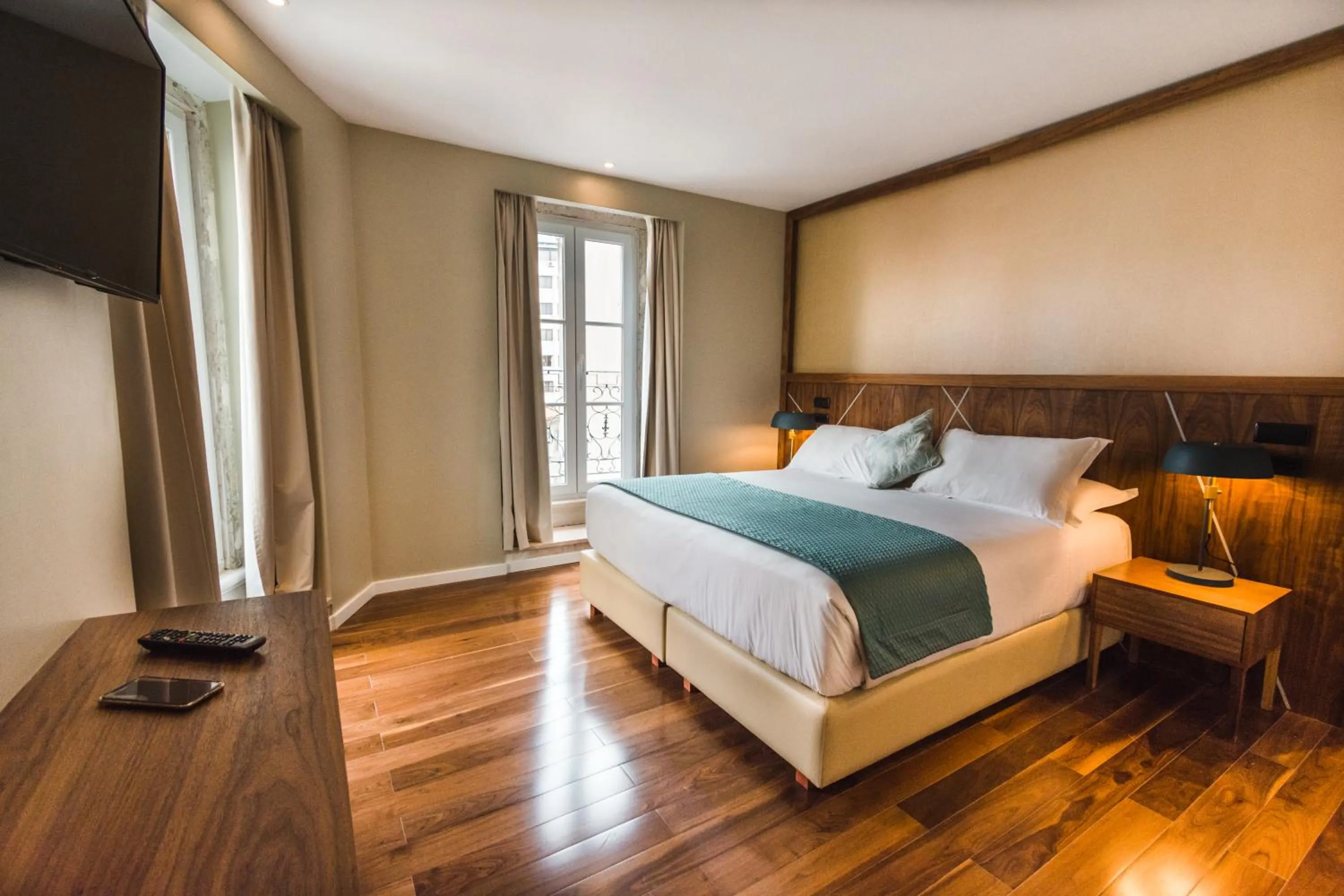 Bedroom, Bed in Rossio Boutique Hotel