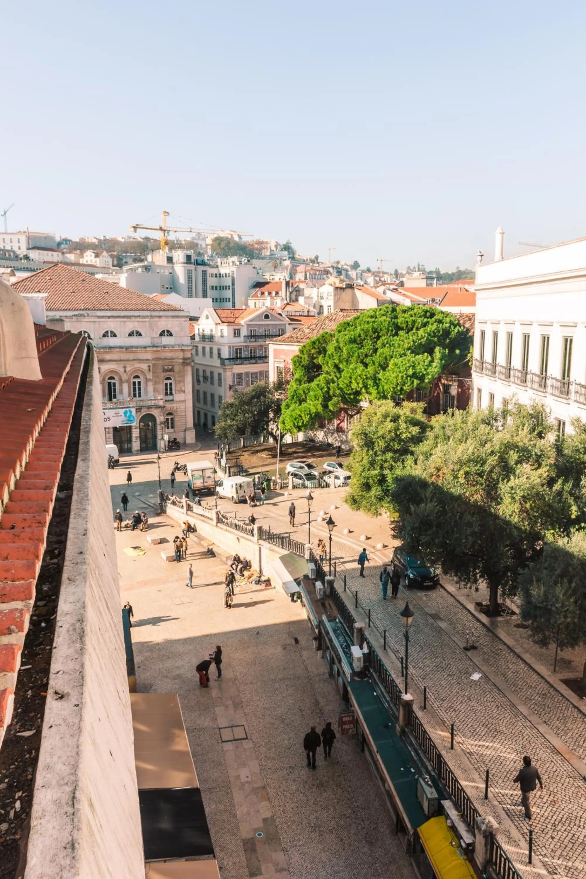 City view in Rossio Boutique Hotel