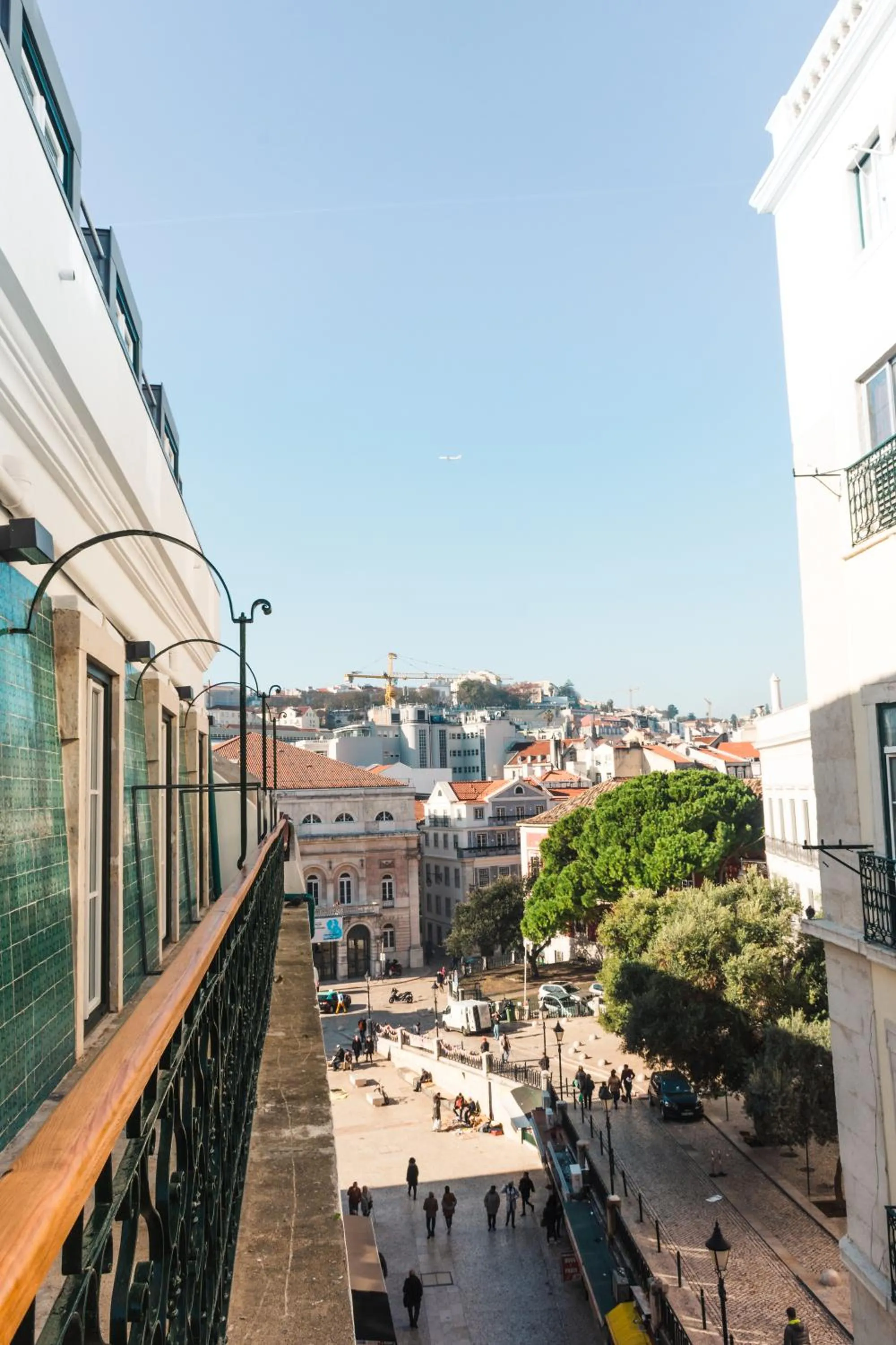 City view in Rossio Boutique Hotel