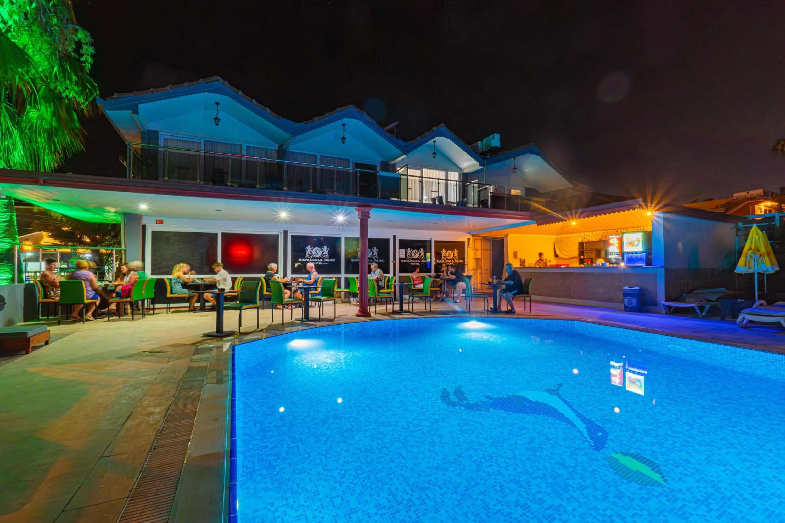 Pool view in Sayanora Hotel - All Inclusive