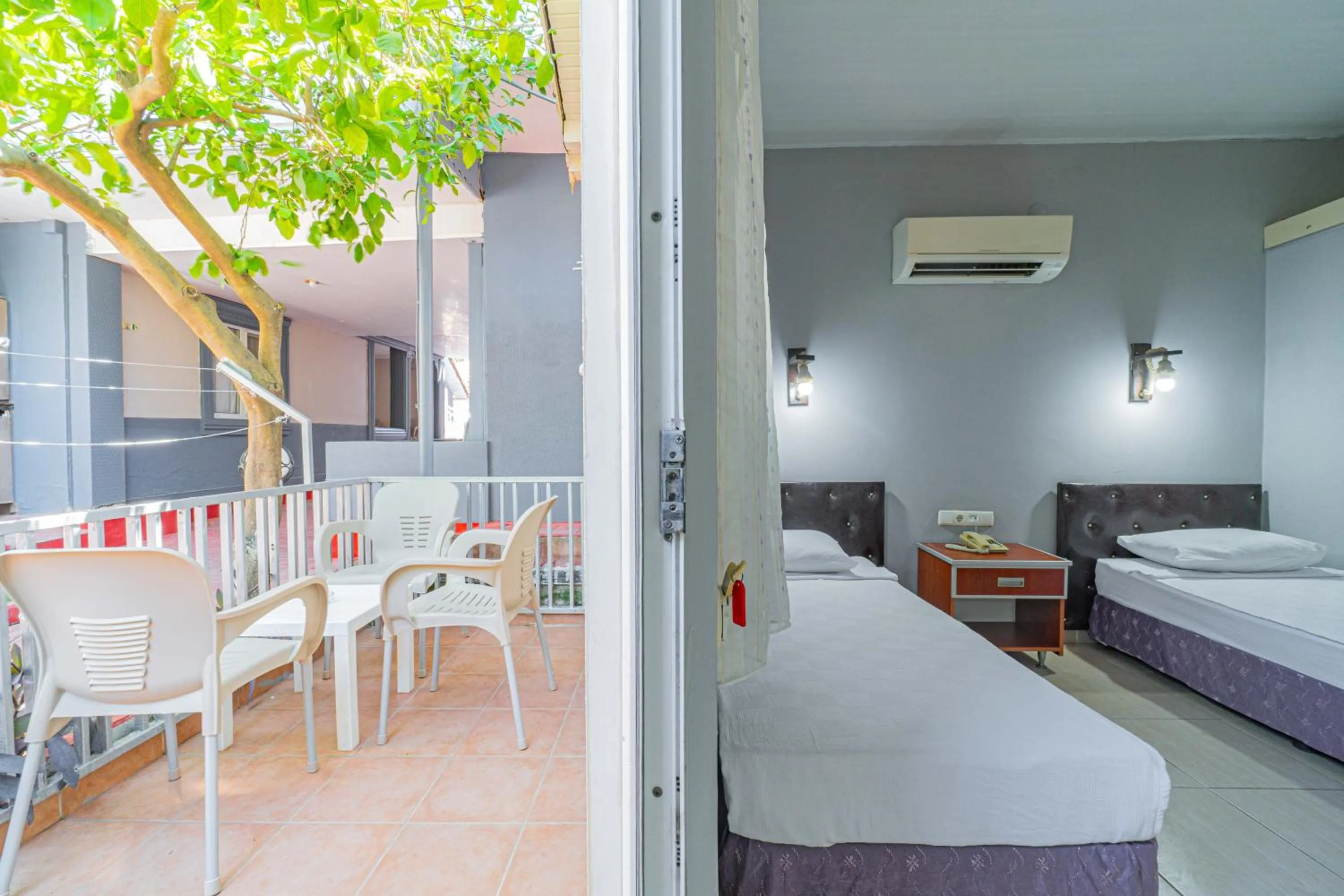 Bed in Sayanora Hotel - All Inclusive