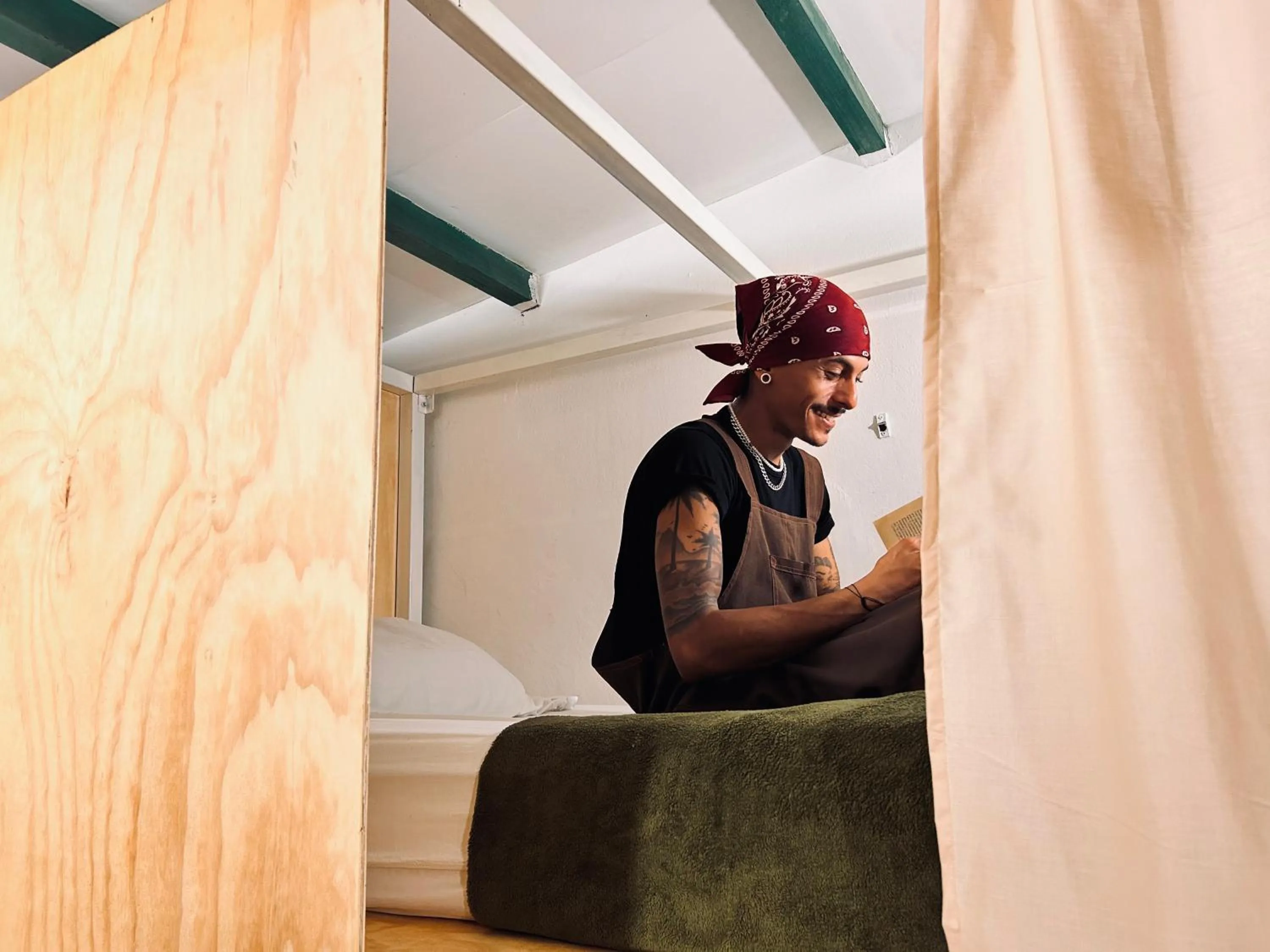 Bed in 8-Bed Mixed Dormitory Room in Costeño River Minca