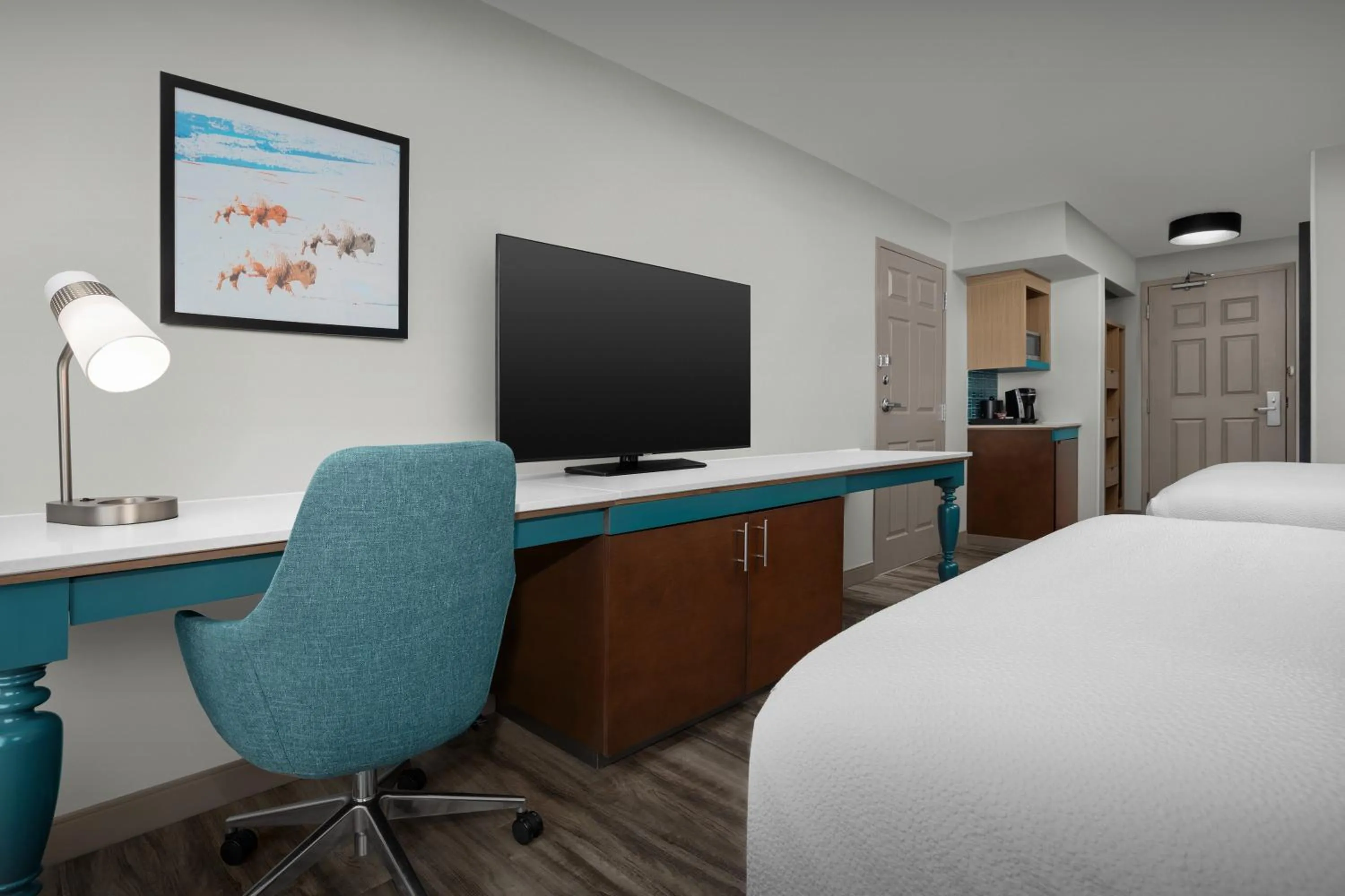 Bedroom, Bed in Hilton Garden Inn Colorado Springs North