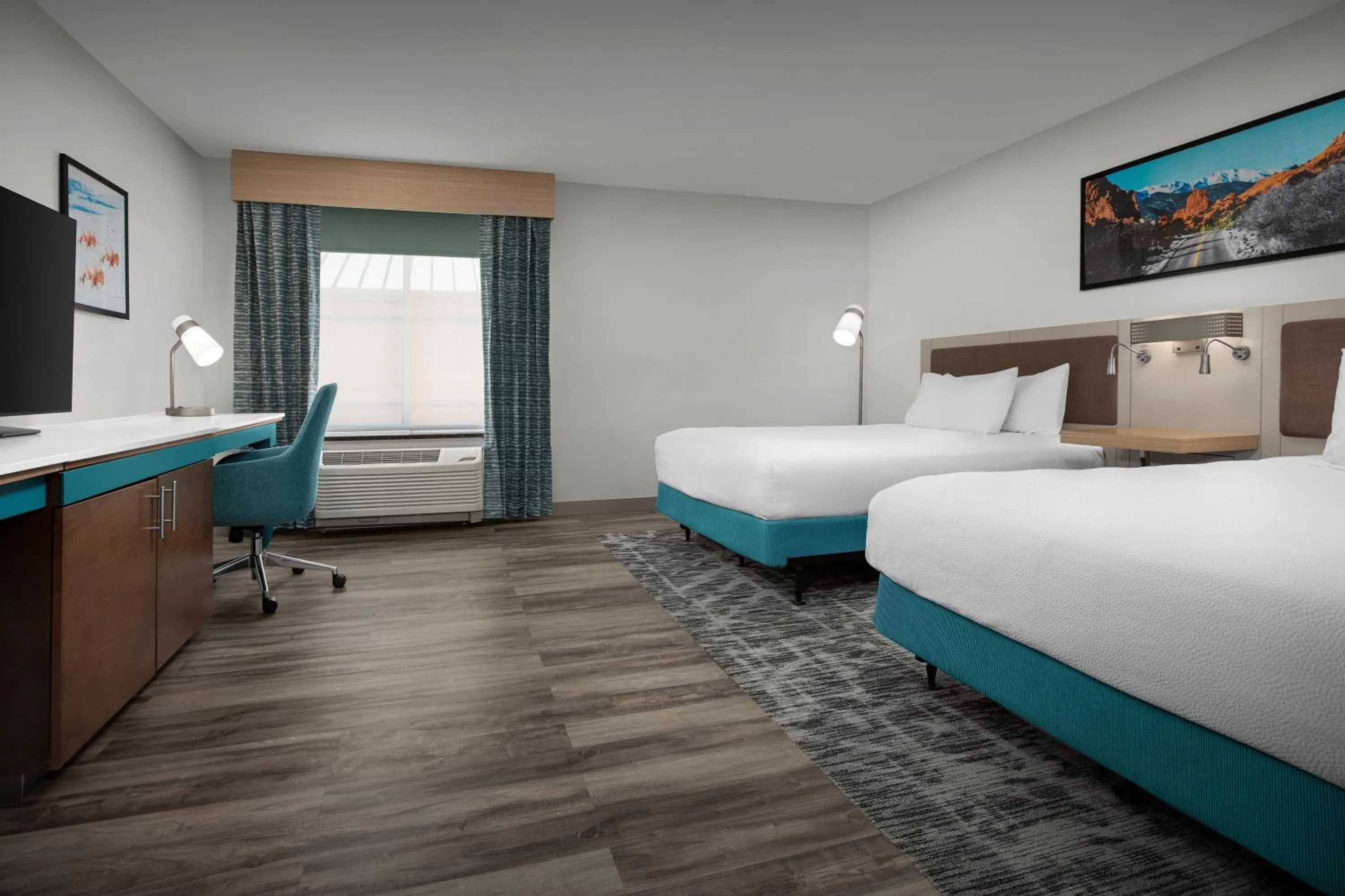 Bedroom, Bed in Hilton Garden Inn Colorado Springs North