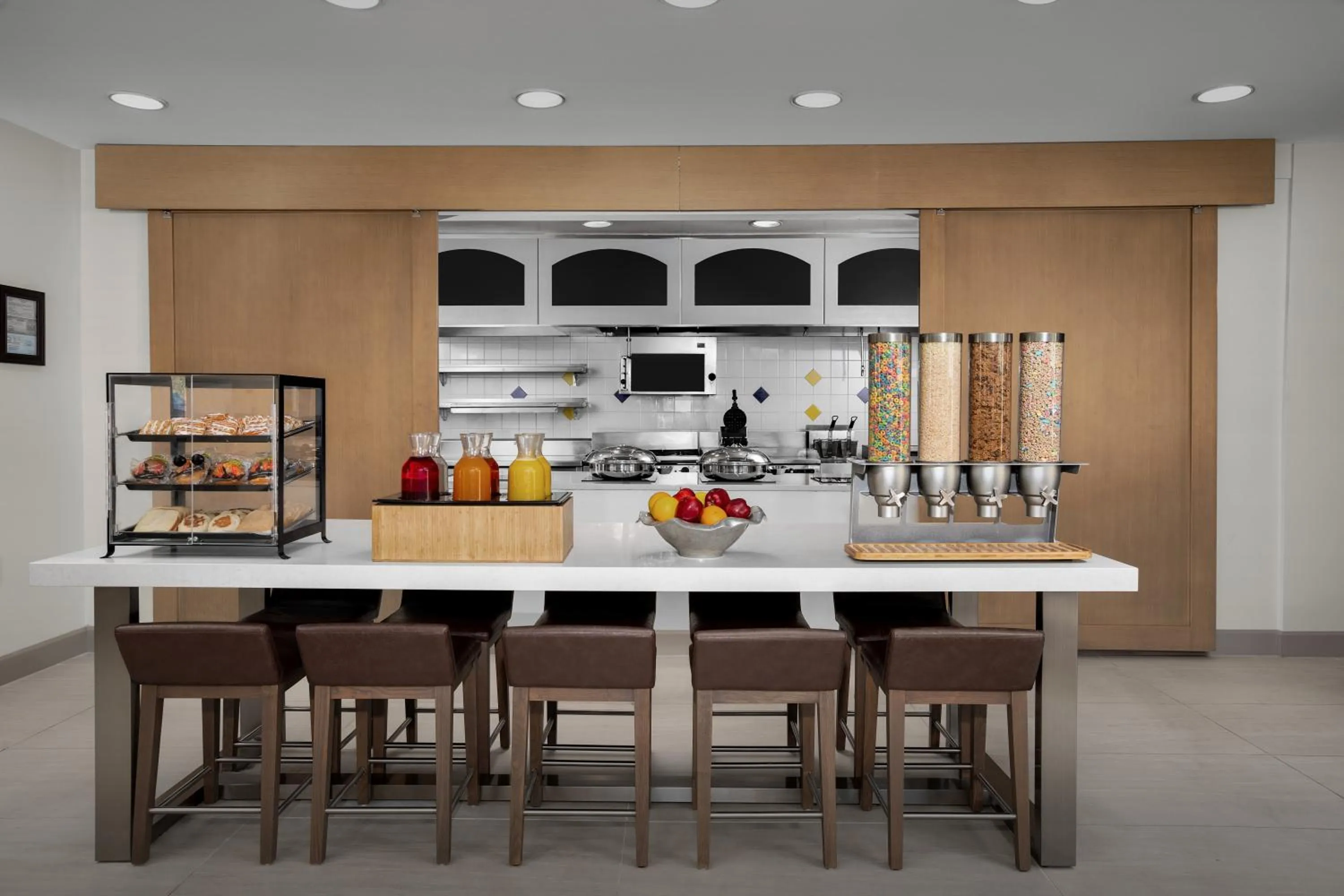 Breakfast in Hilton Garden Inn Colorado Springs North