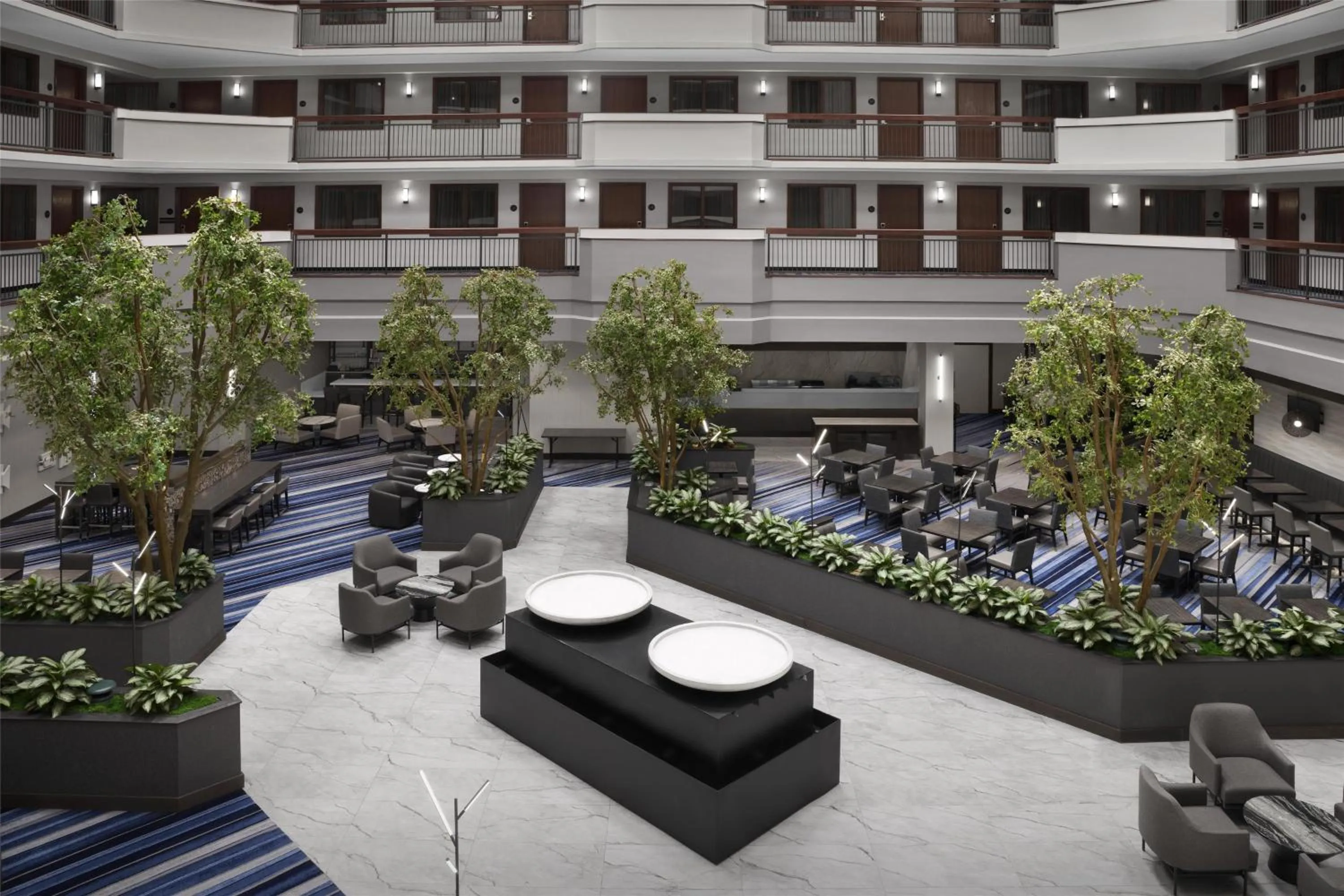 Lobby or reception in Embassy Suites by Hilton Dallas Near the Galleria