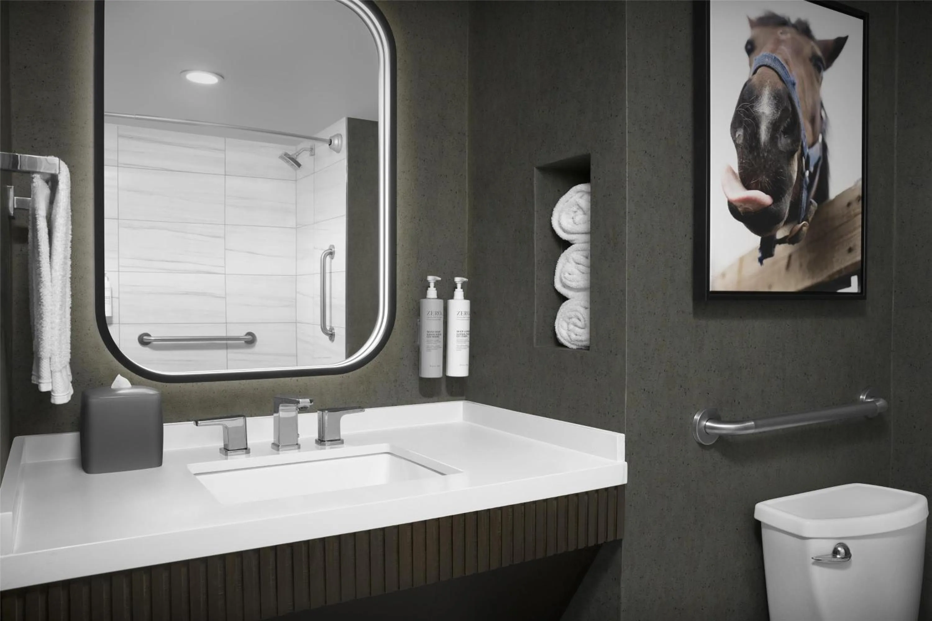 Bathroom in Embassy Suites by Hilton Dallas Near the Galleria