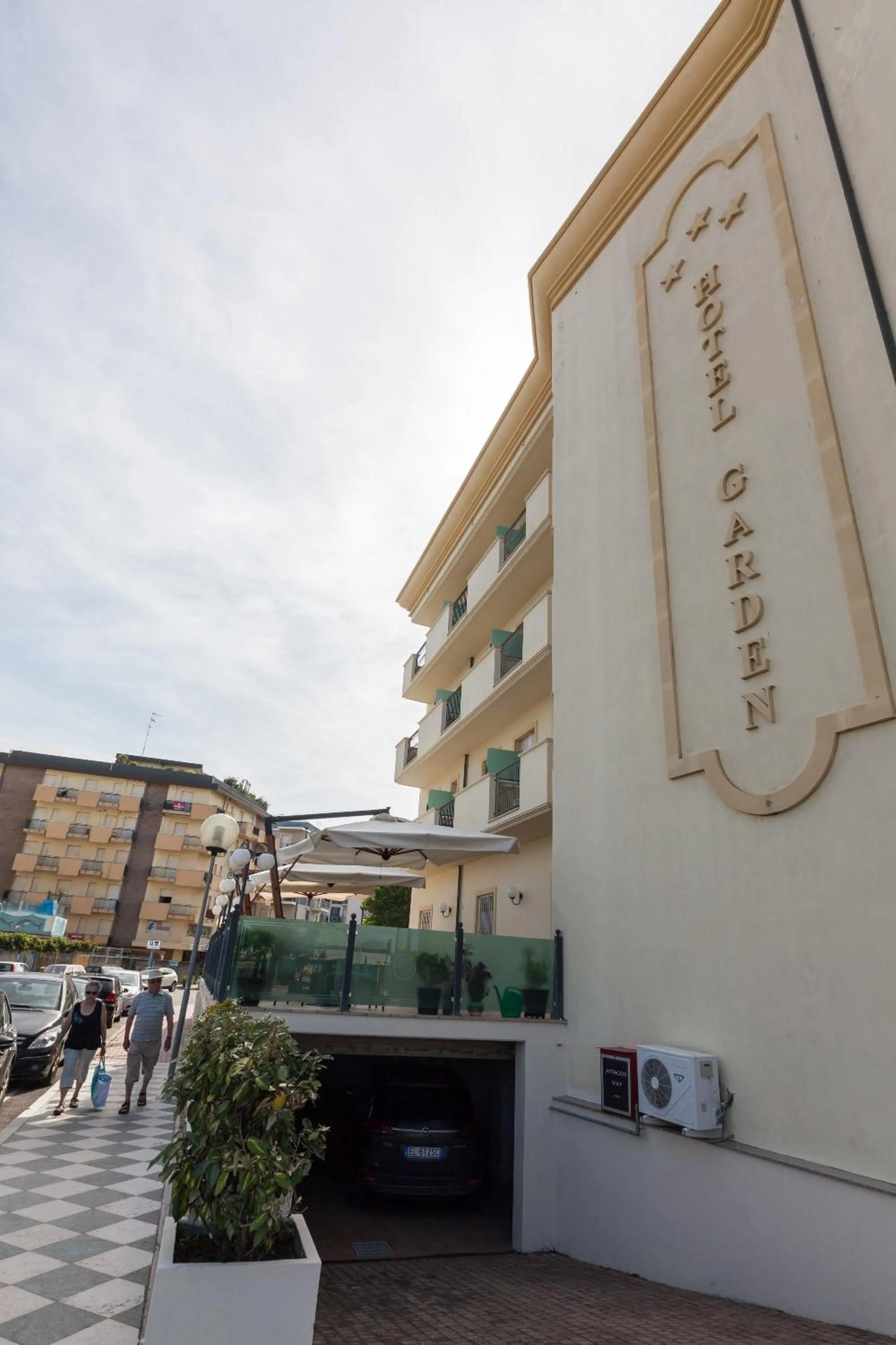 Property building in Hotel Garden