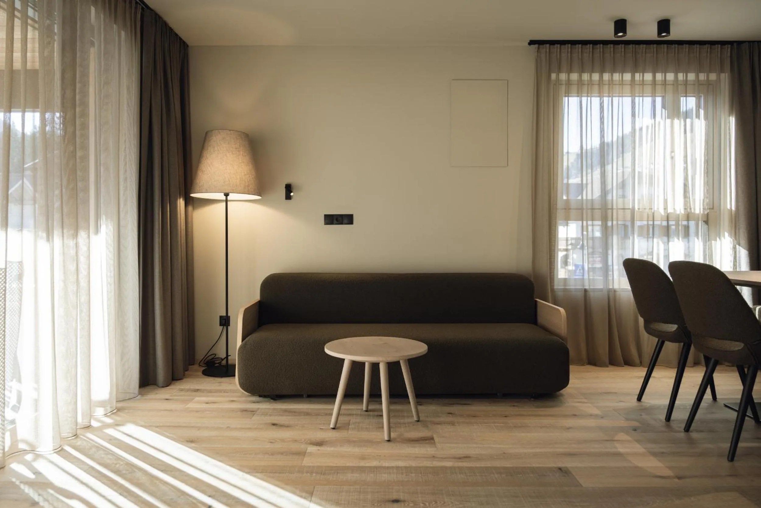 Living room in Haunold Homes