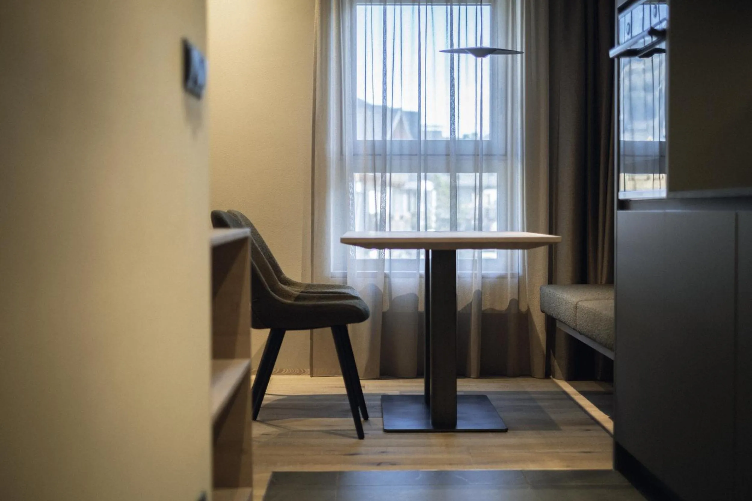 Seating area in Haunold Homes