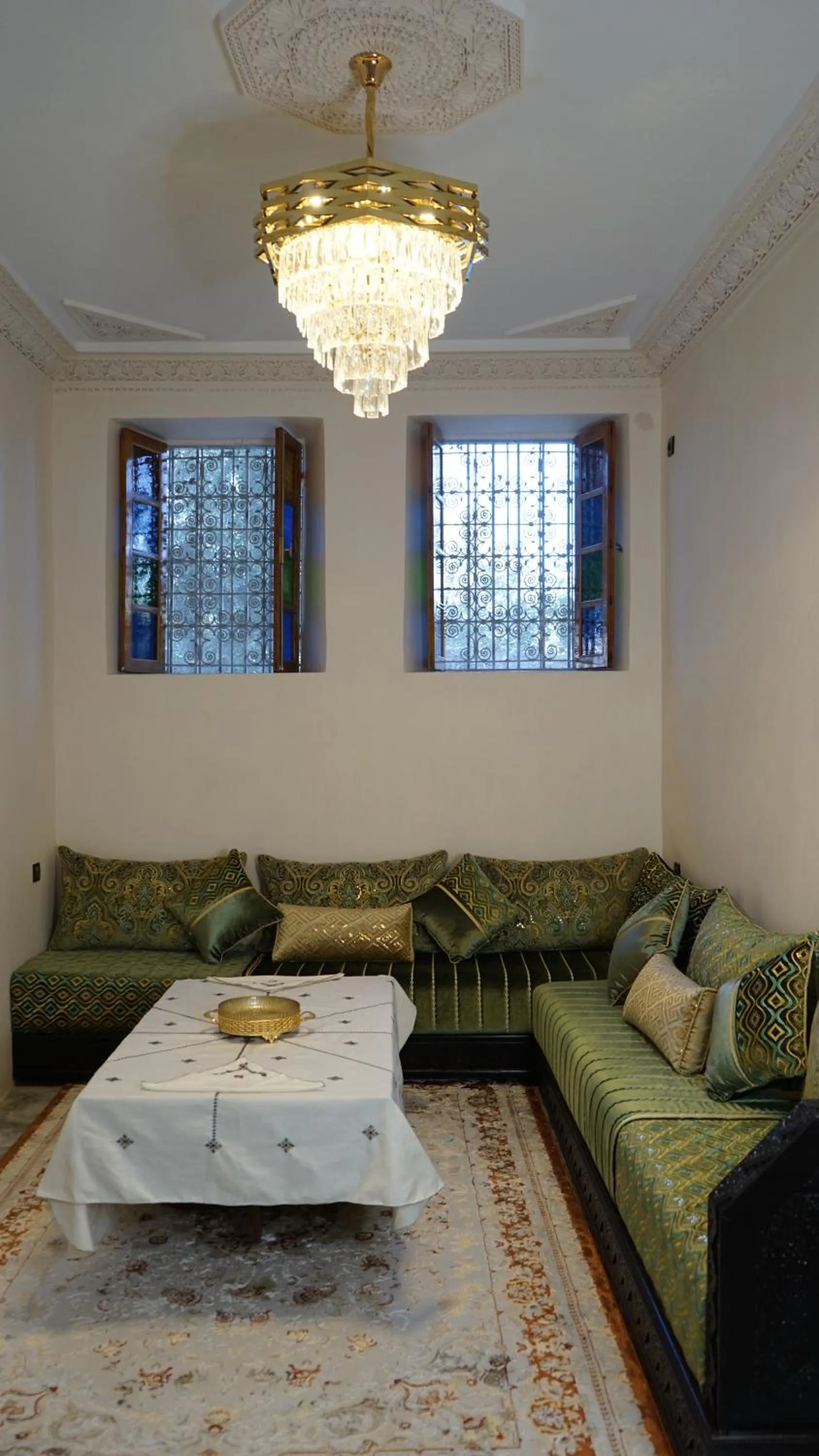 Living room in Riad Dar El Ouedghiri