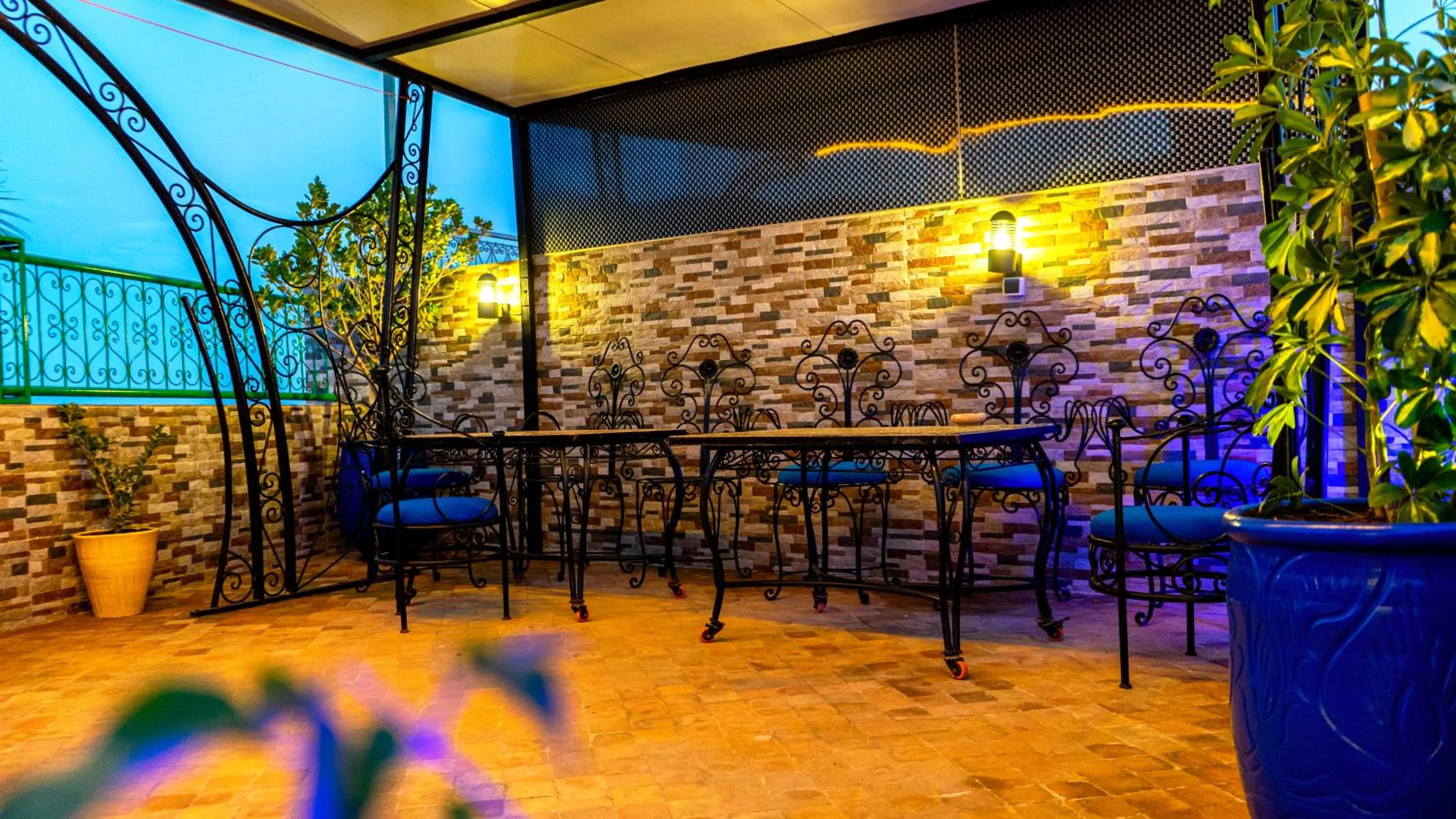 Patio in Riad Dar El Ouedghiri