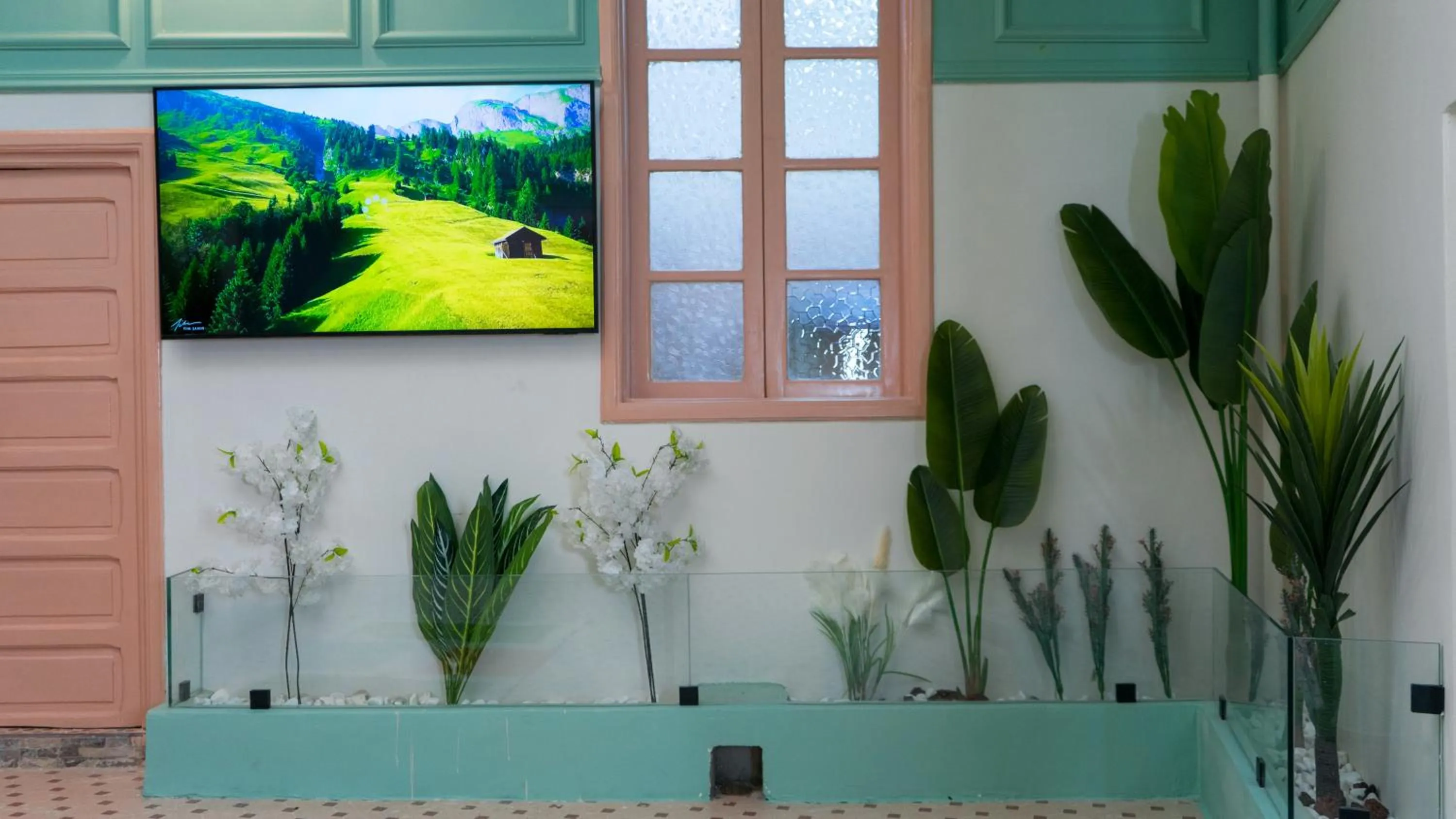 Garden in Riad Dar El Ouedghiri