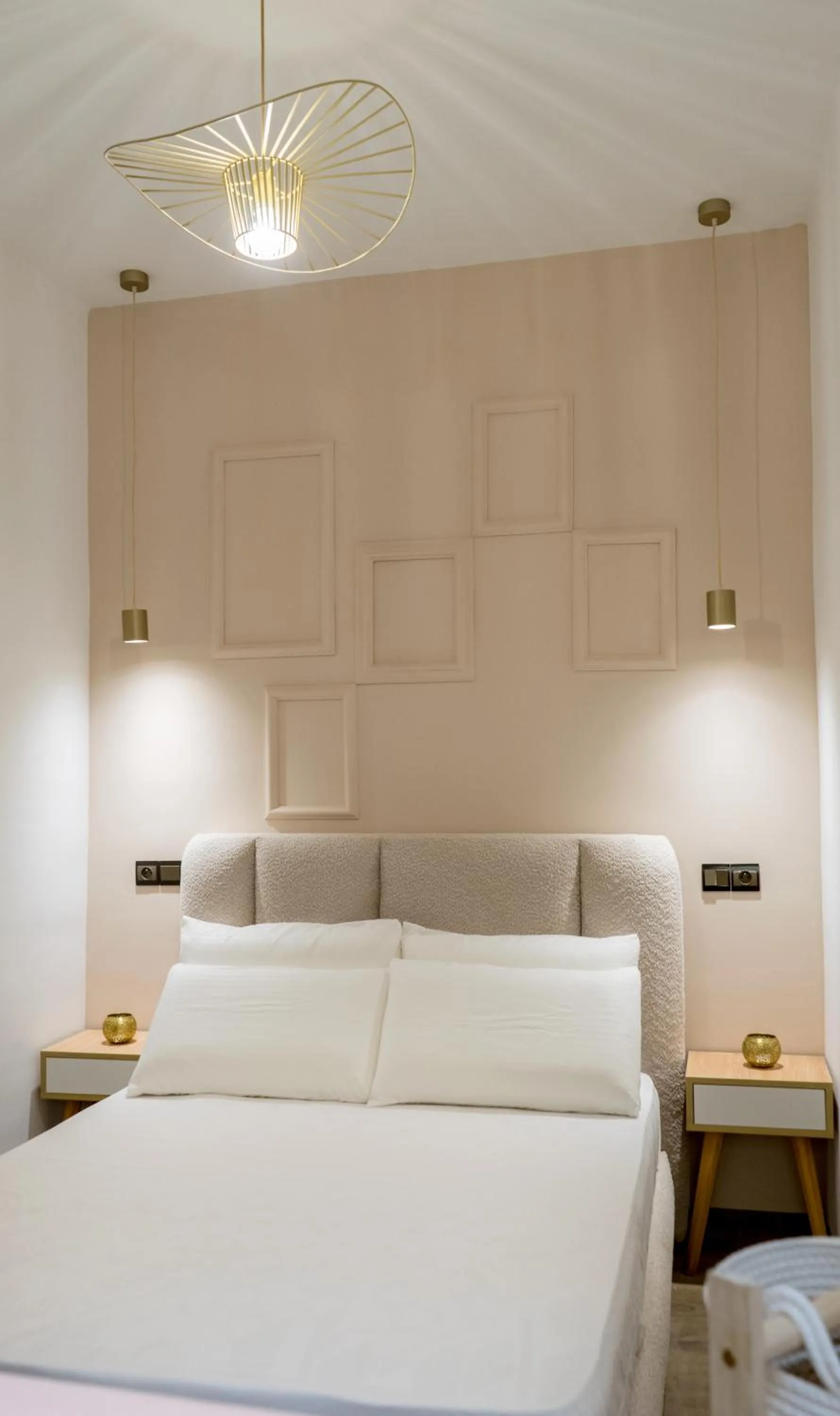 Bed in Riad Dar El Ouedghiri