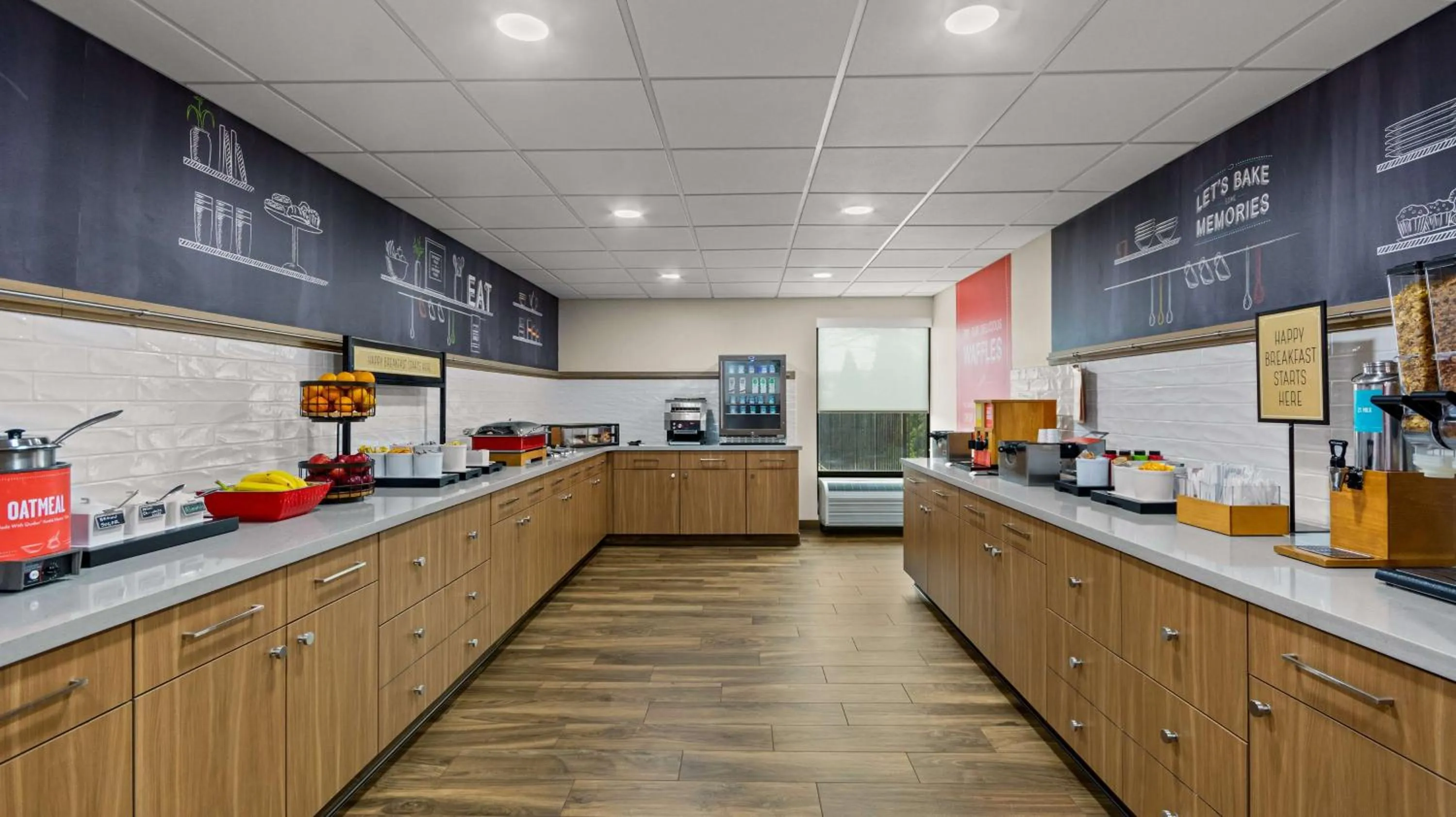 Breakfast in Hampton Inn Bloomington