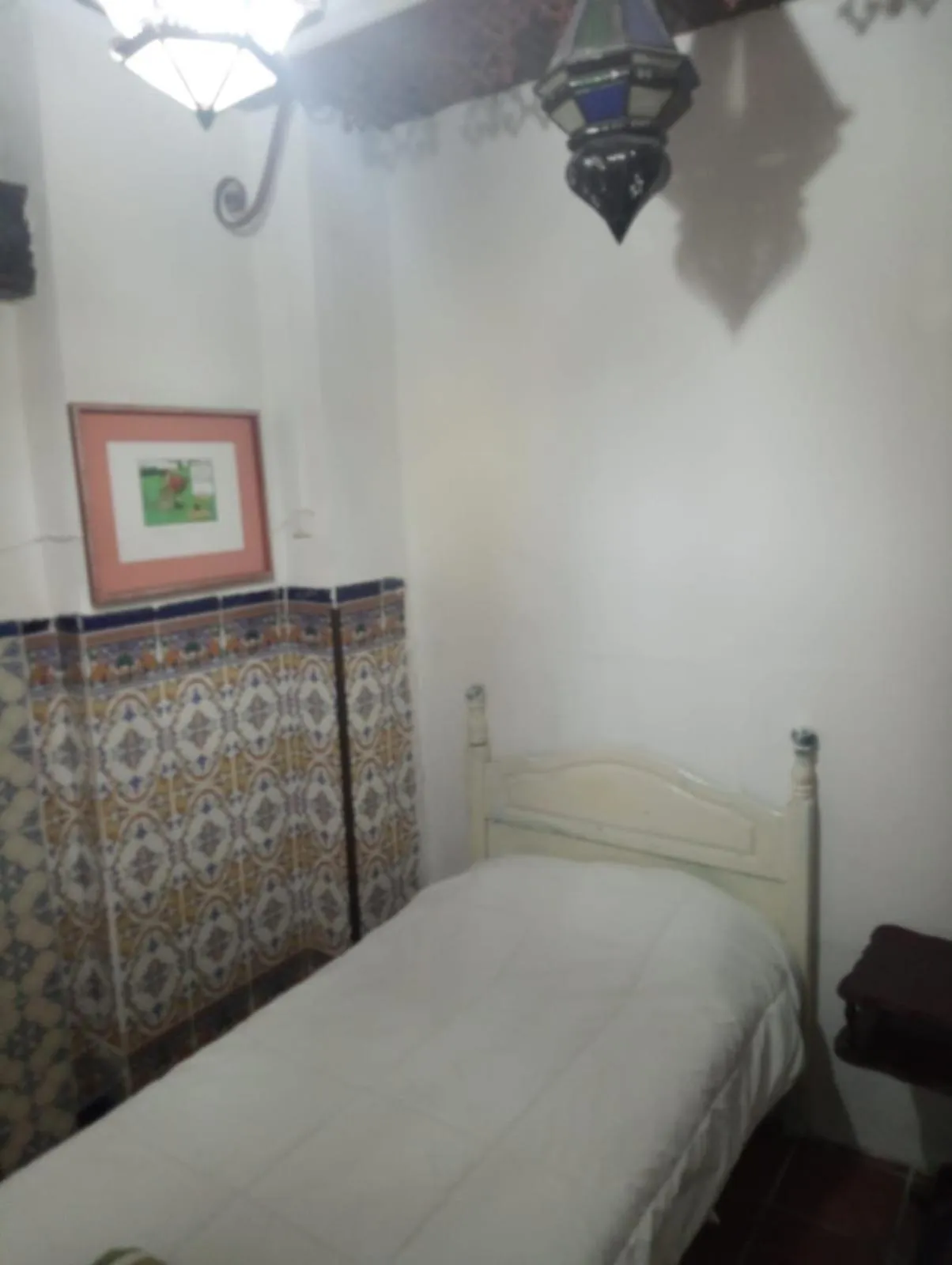 Bed in Pensión Santa María la Blanca