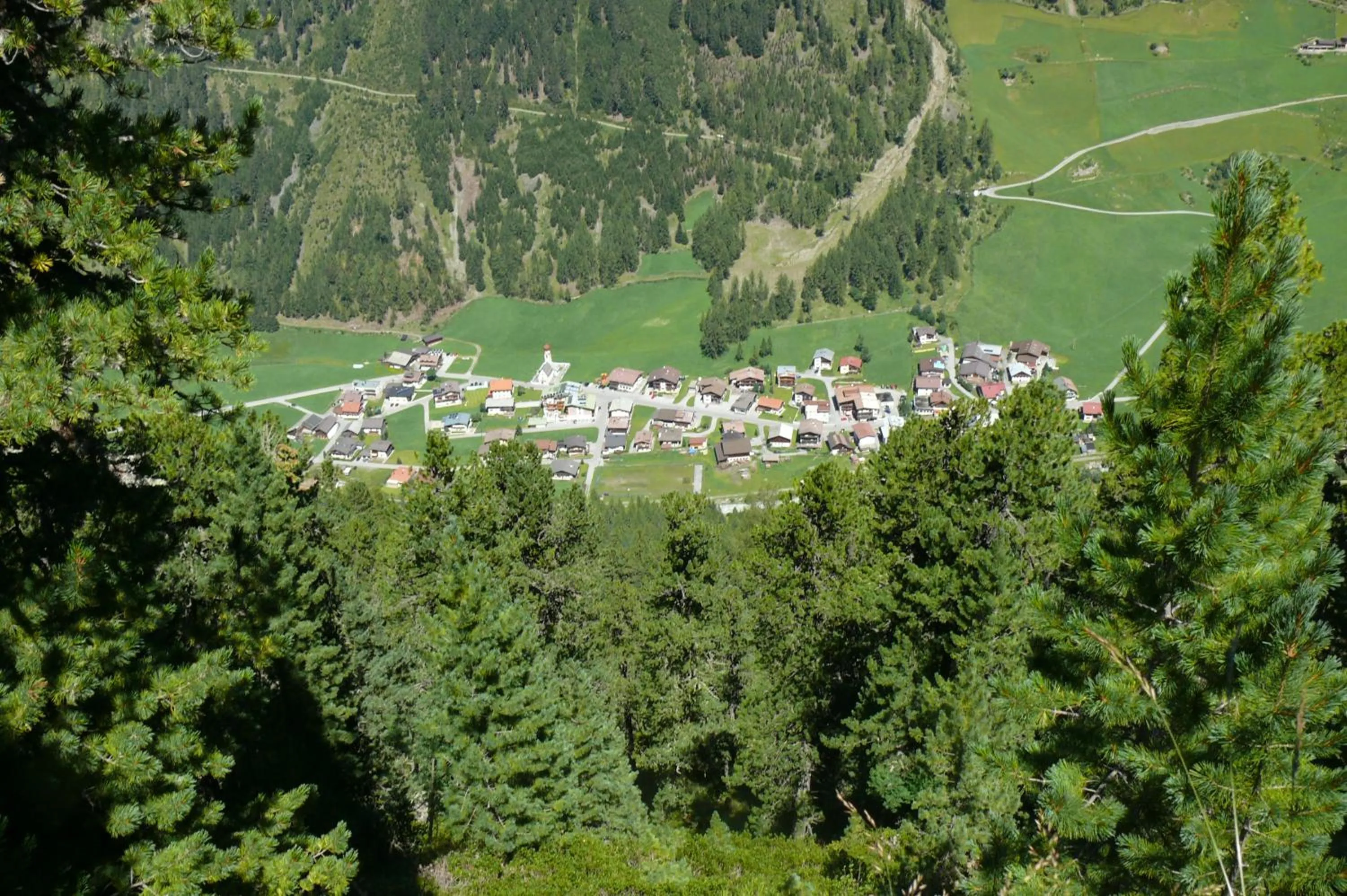 View (from property/room) in Haus Alpina & Landhaus Schöpf