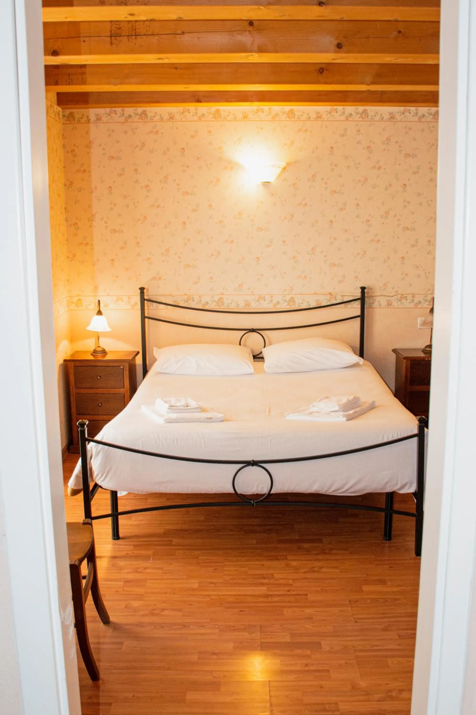 Bed in Hotel Capitelli