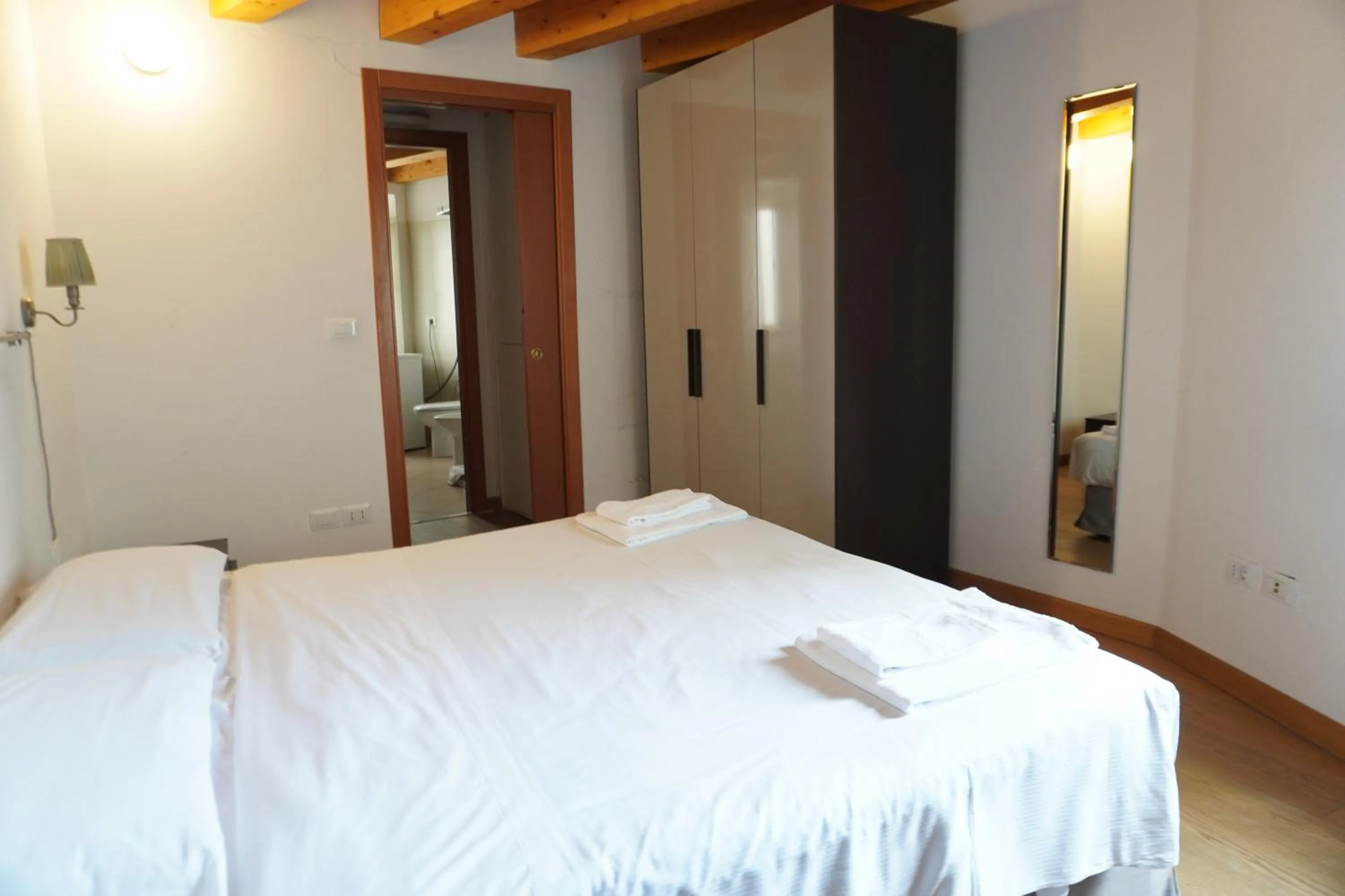 Bed in Hotel Capitelli