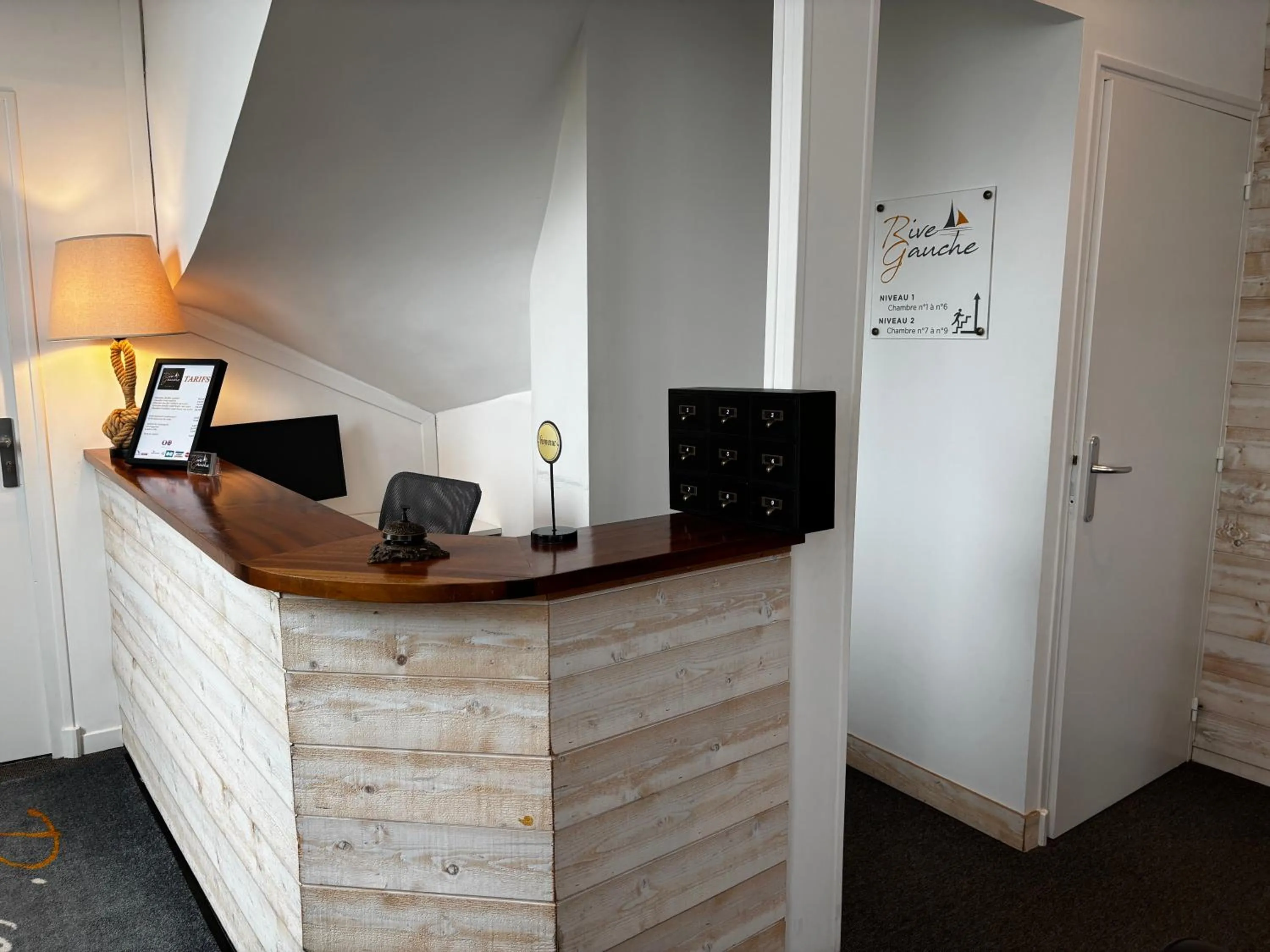 Lobby or reception in Rive Gauche