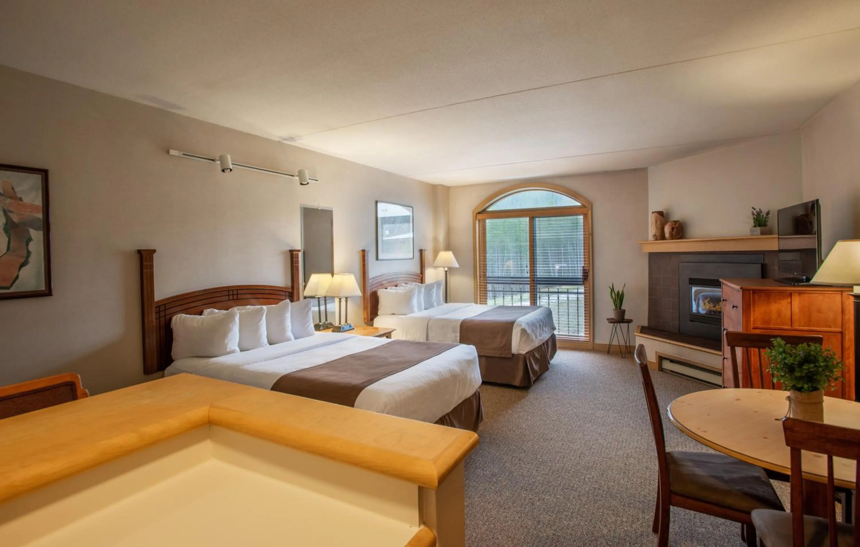 Bed in The Vintage Hotel