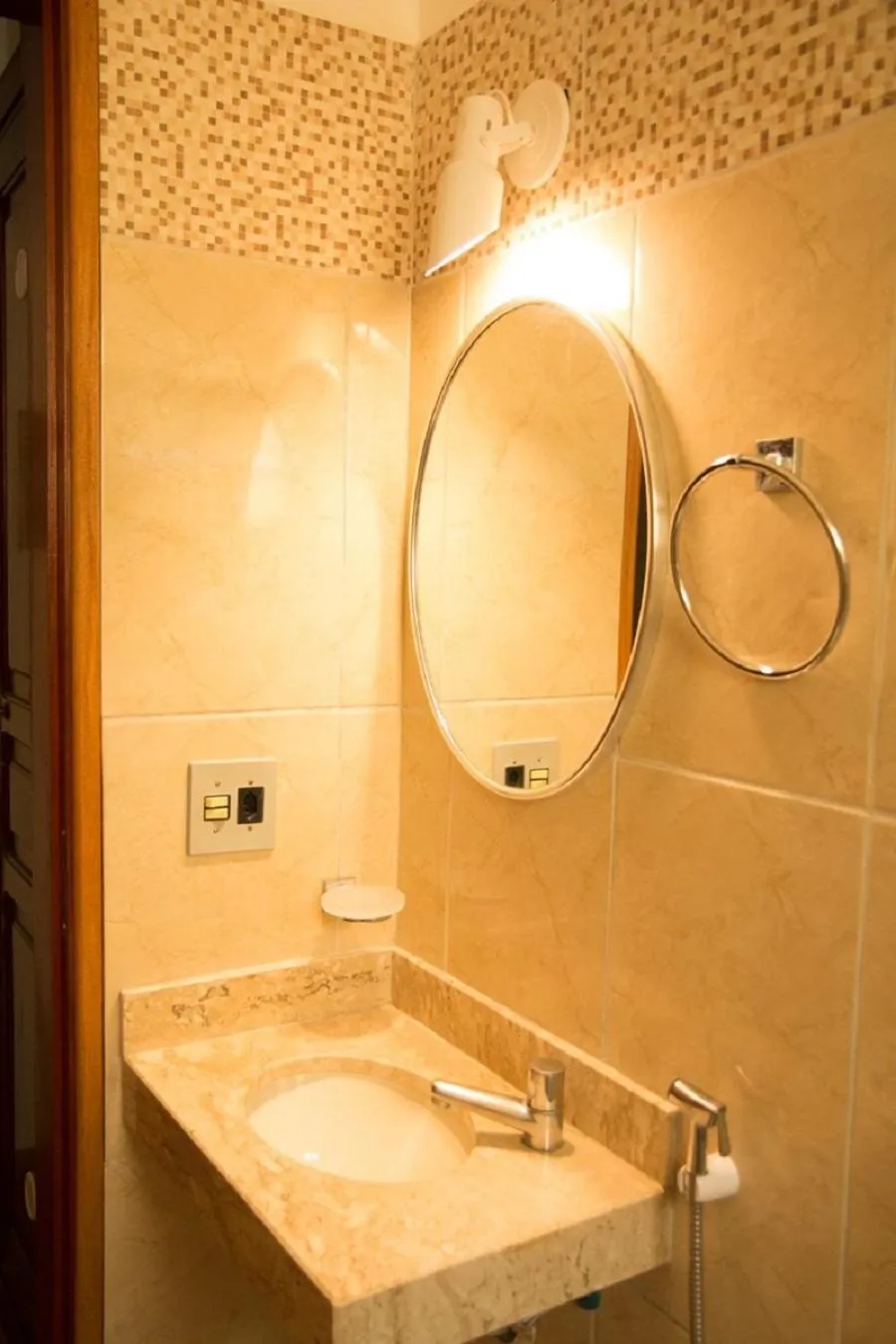 Bathroom in Hotel Casa Grande Orlândia SP