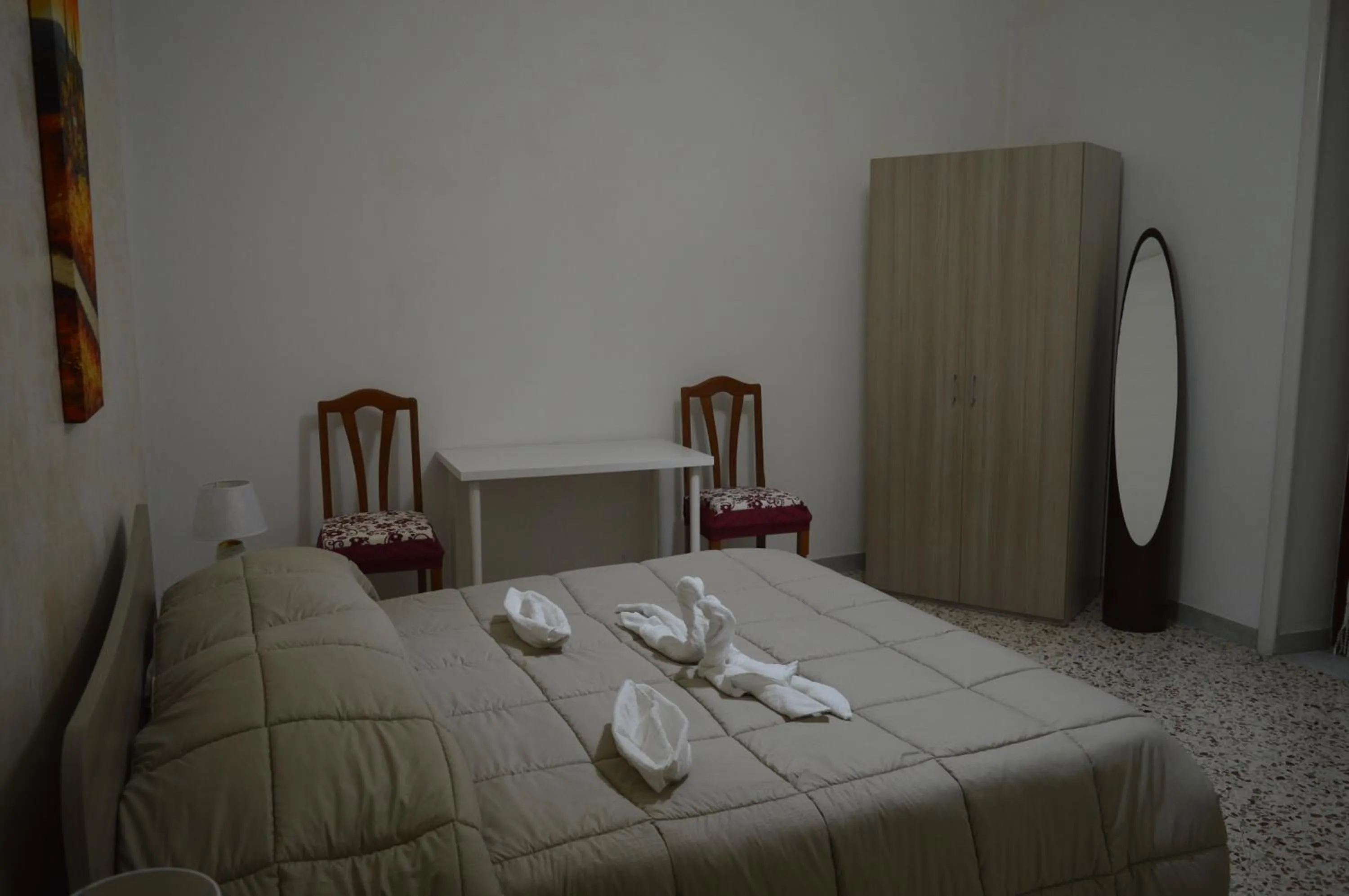 Bedroom, Bed in B&B Olympo