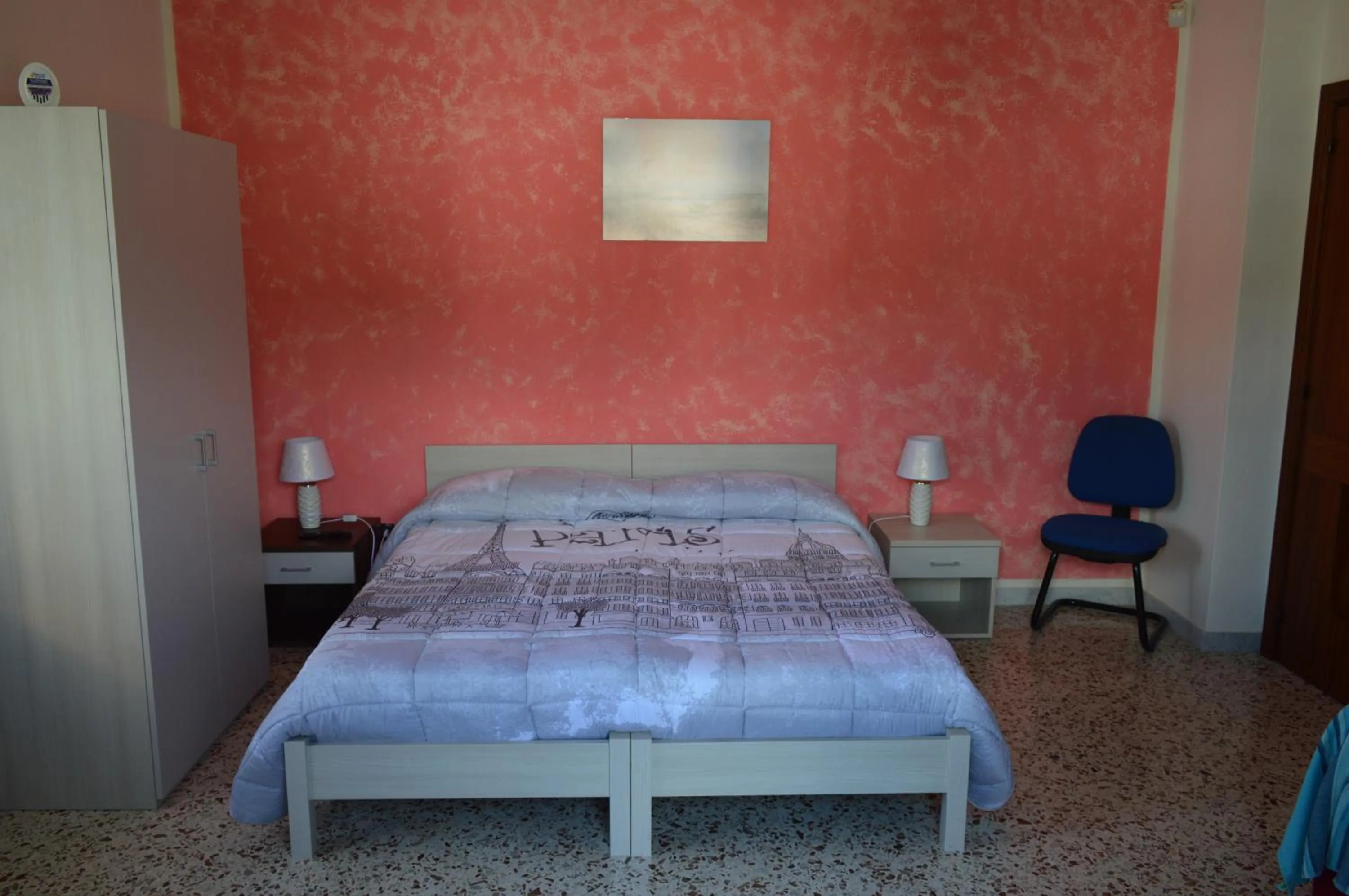 Bedroom, Bed in B&B Olympo