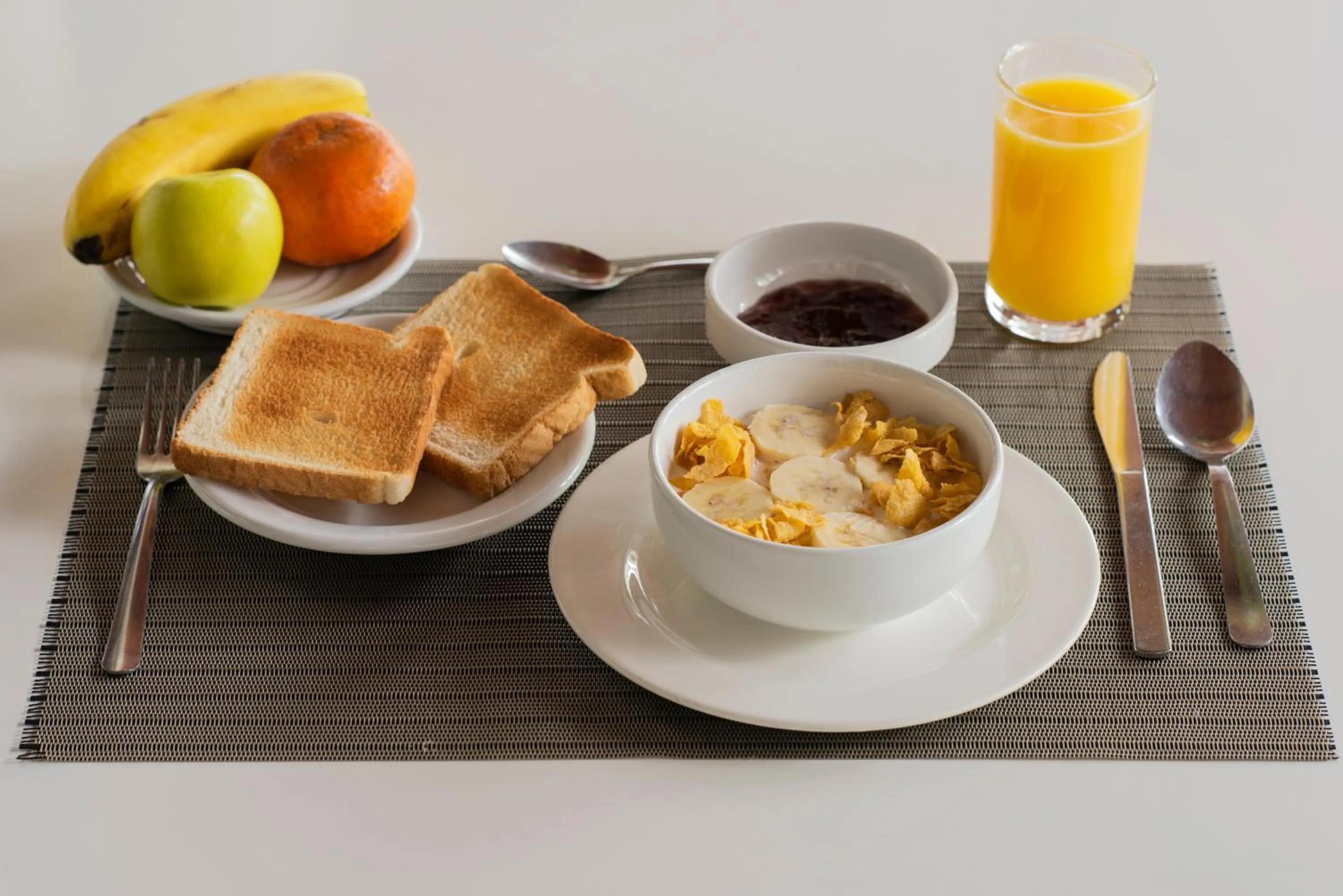 Continental breakfast in Hotel Palace Inn