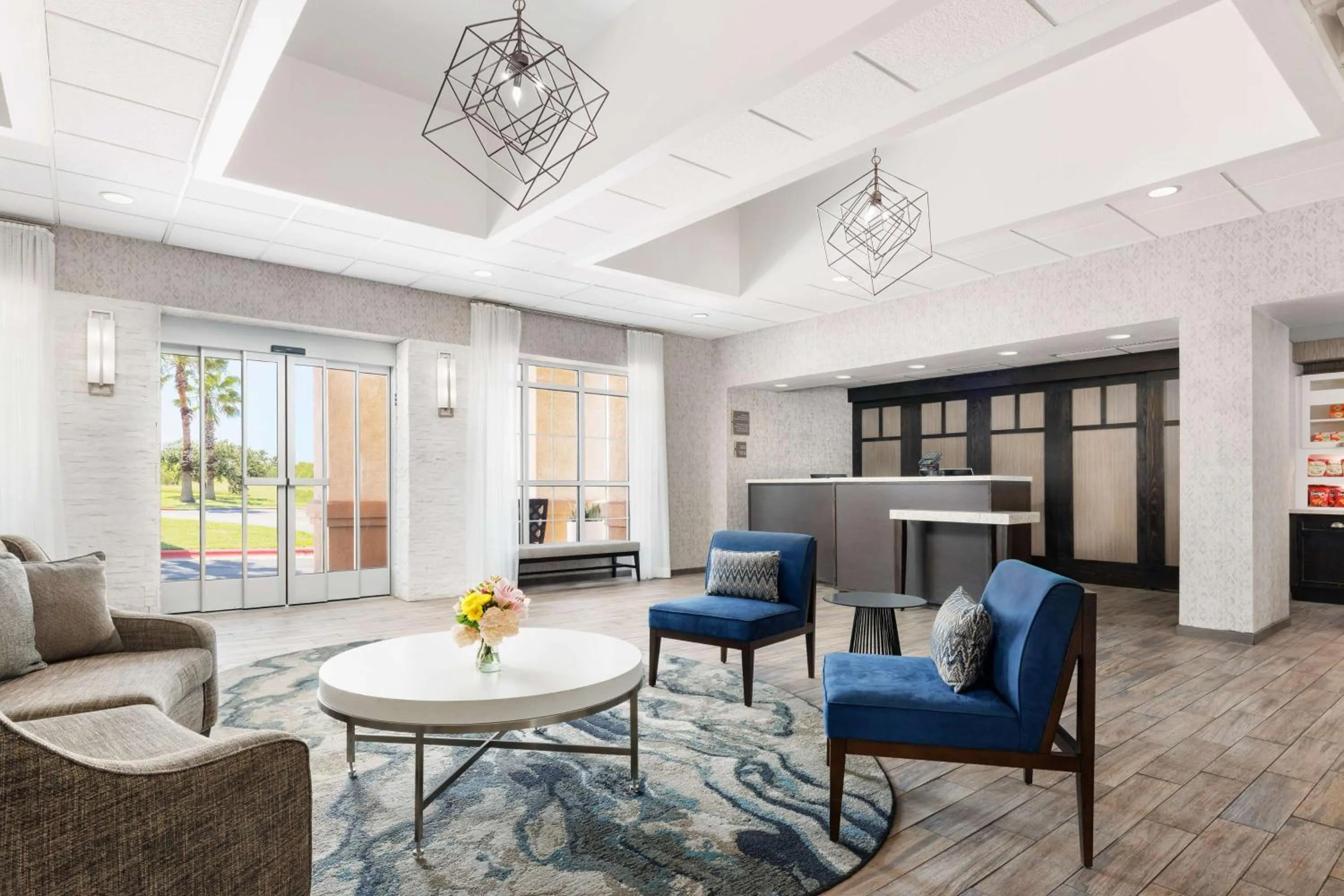Lobby or reception in Homewood Suites by Hilton Corpus Christi