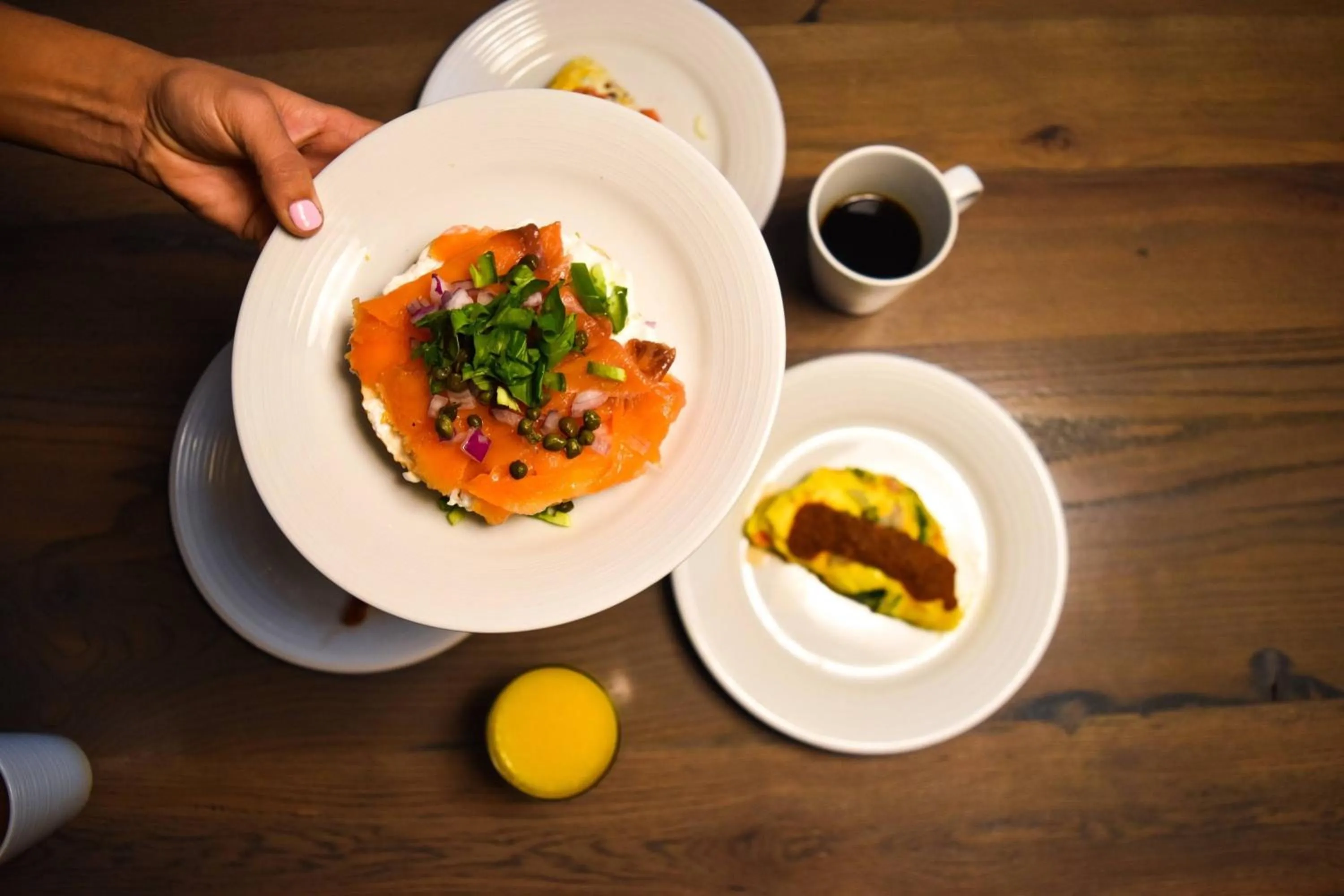 Breakfast in Houston Airport Marriott at George Bush Intercontinental
