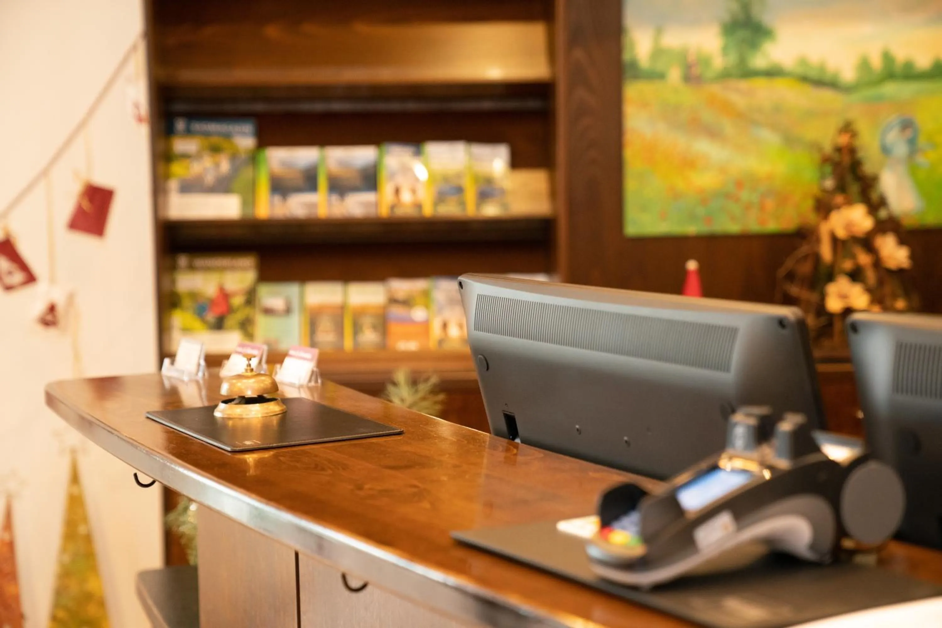 Lobby or reception in Hotel Löwenstein