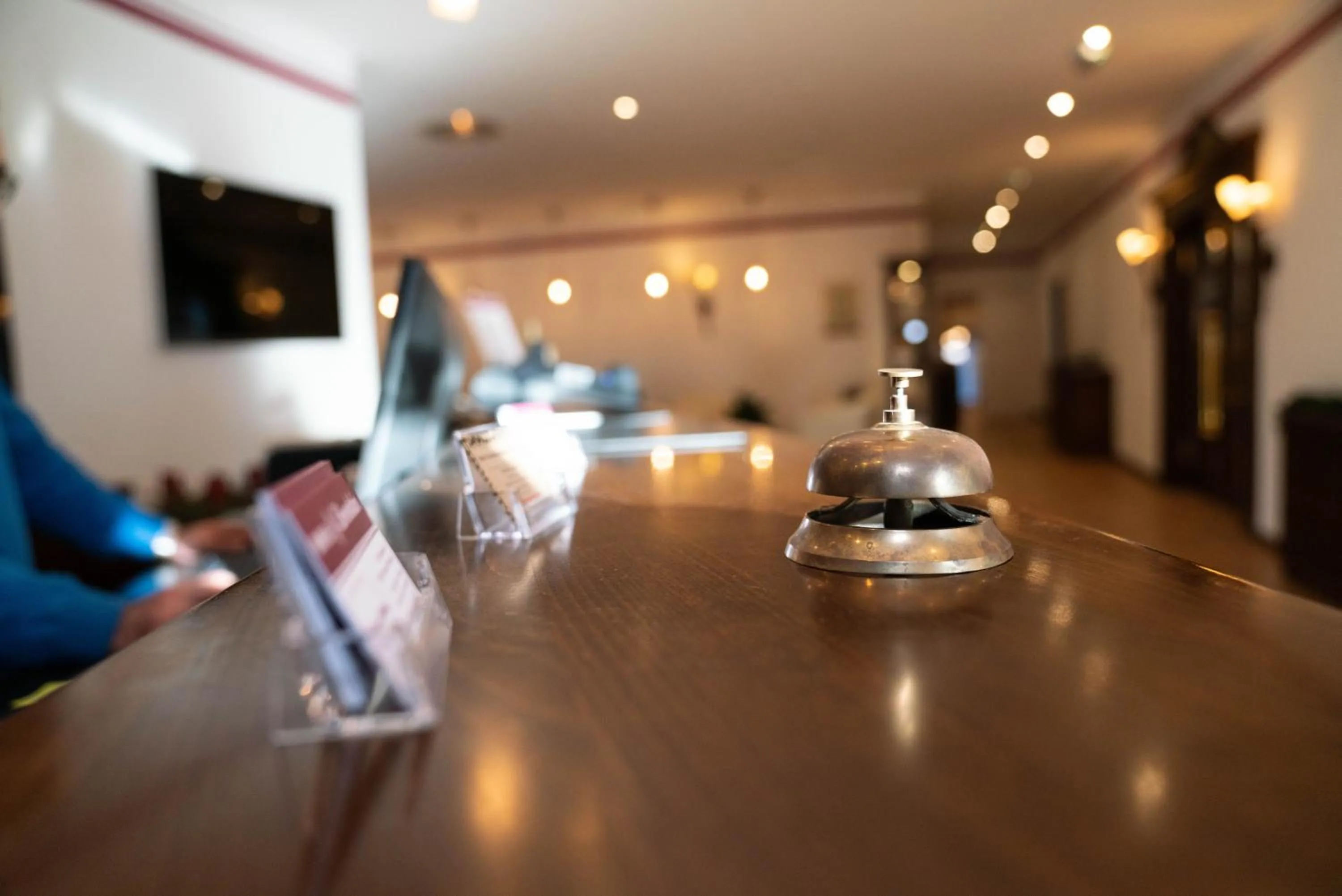 Lobby or reception in Hotel Löwenstein