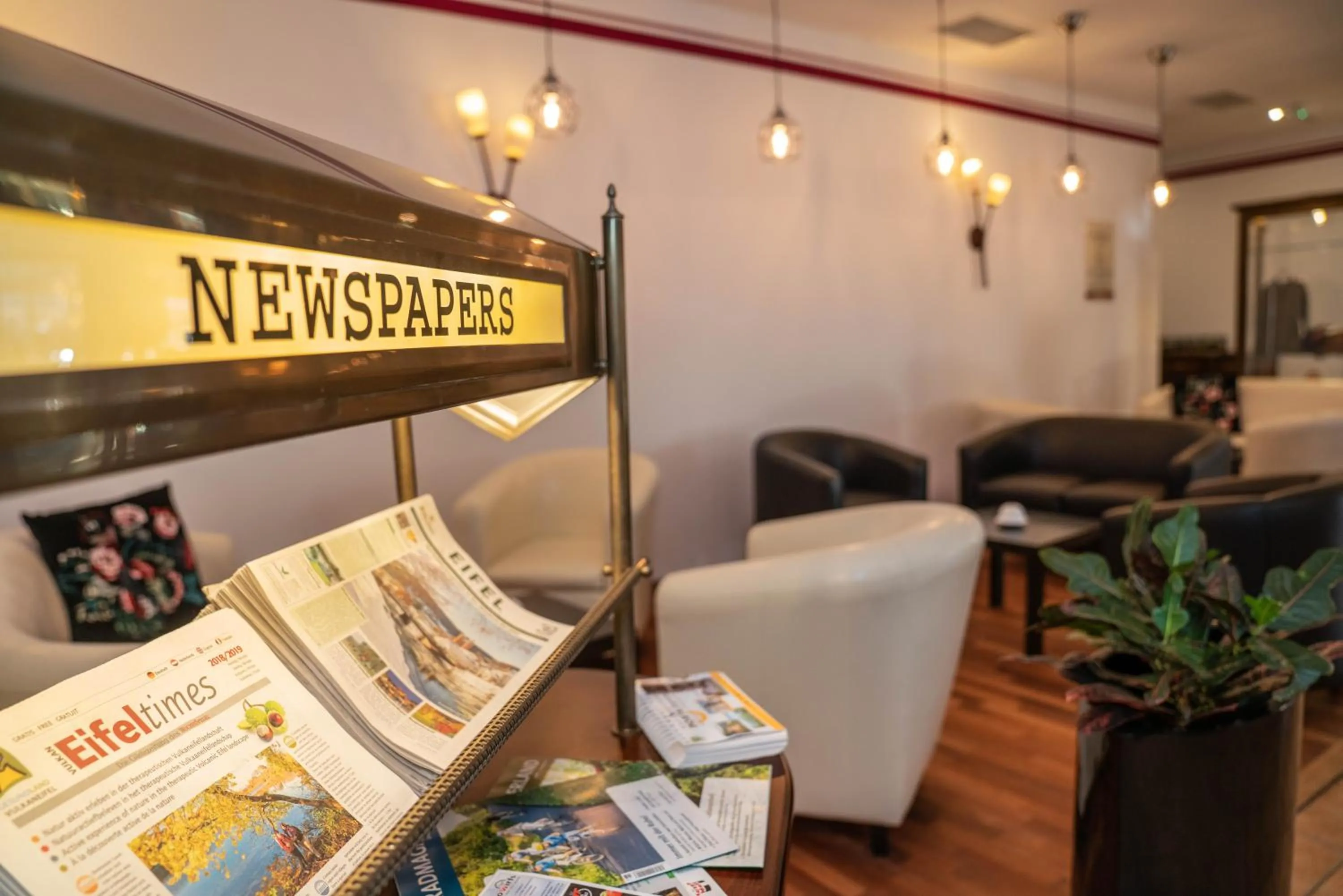 Lobby or reception in Hotel Löwenstein
