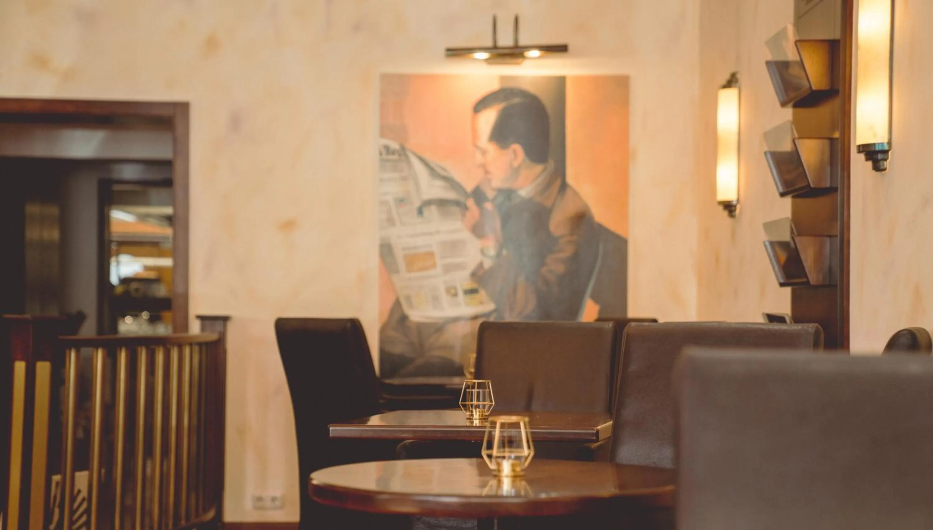 Lounge or bar in Hotel Löwenstein