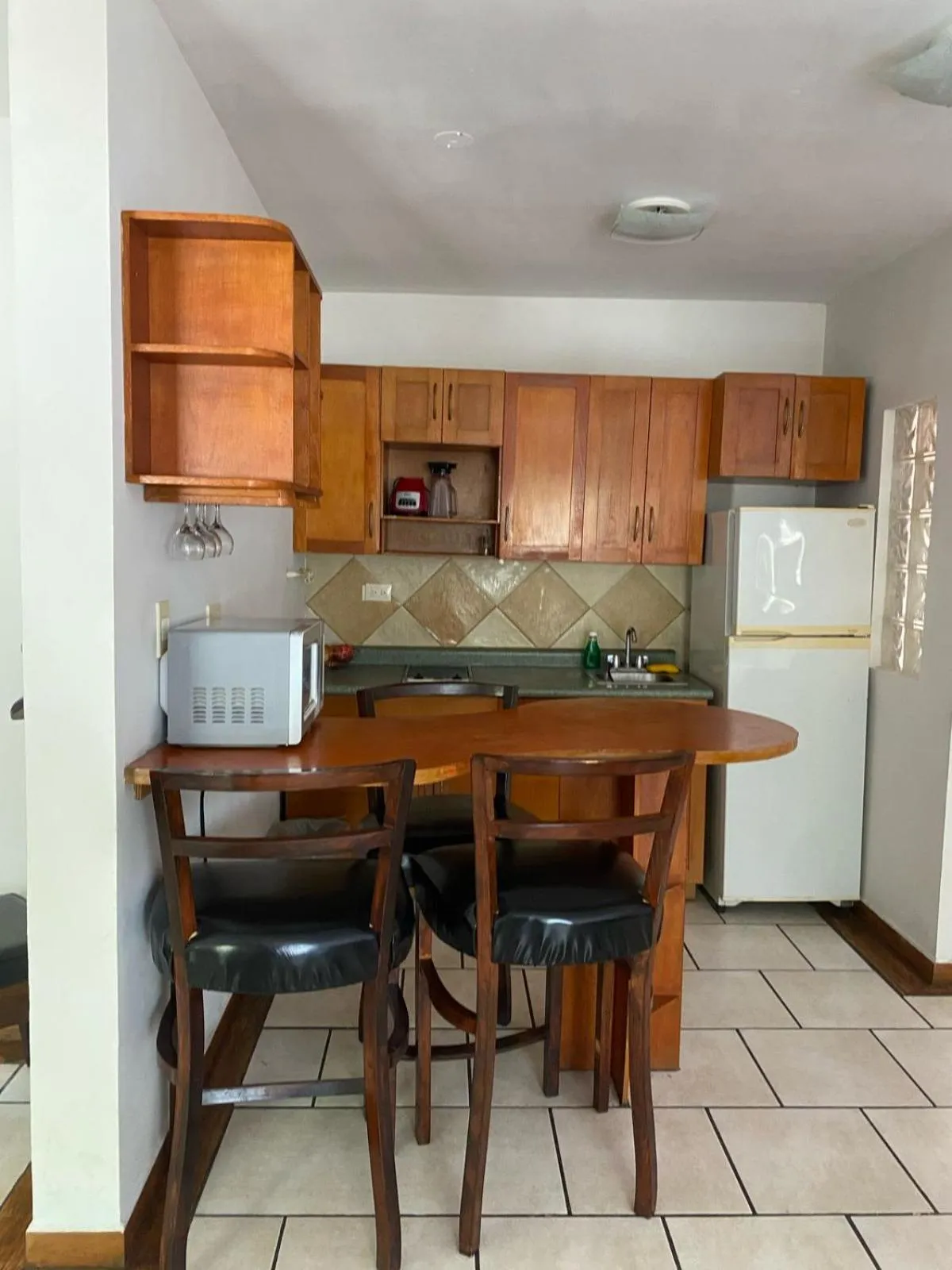 Kitchen or kitchenette in Confort Ejecutivo Suites Lindavista