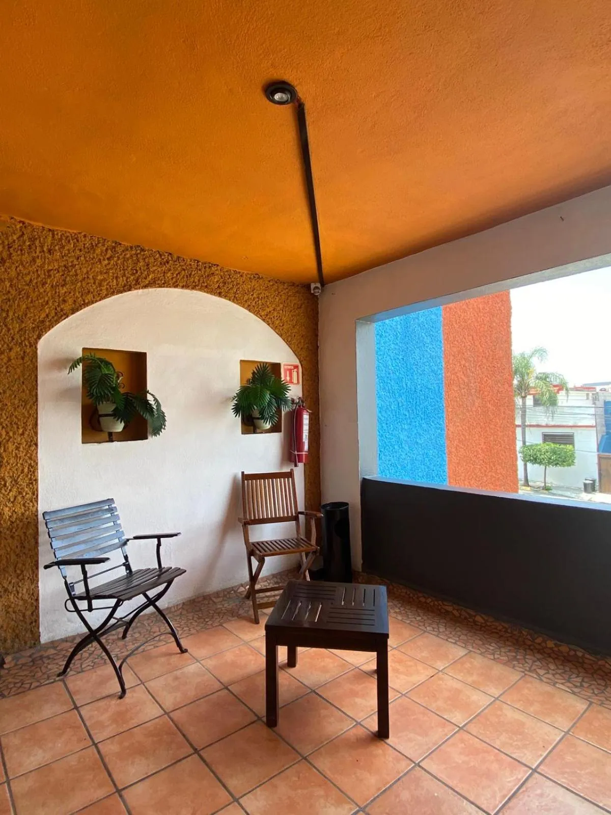 Balcony/Terrace in Confort Ejecutivo Suites Lindavista