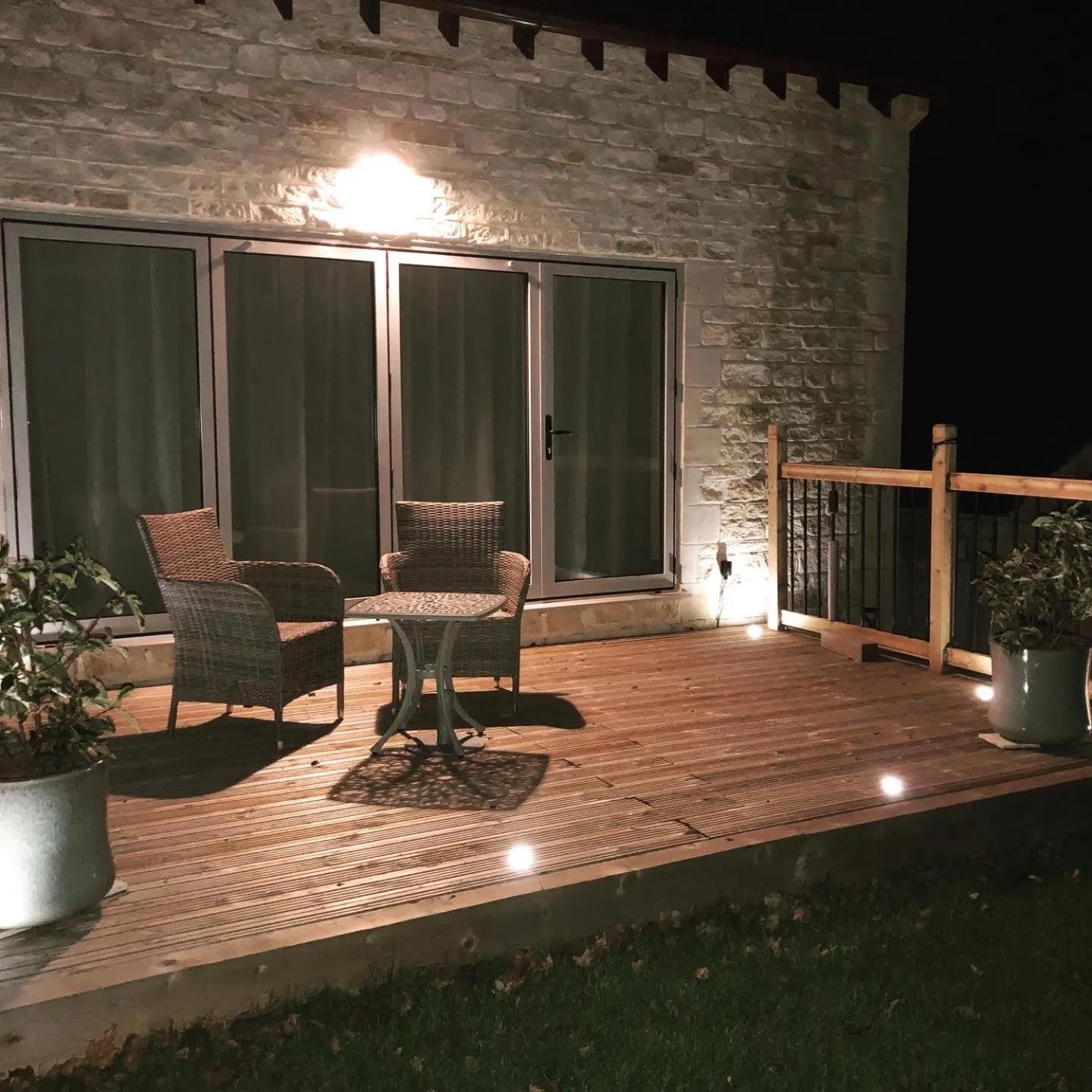 Patio in Cotswold Lodge