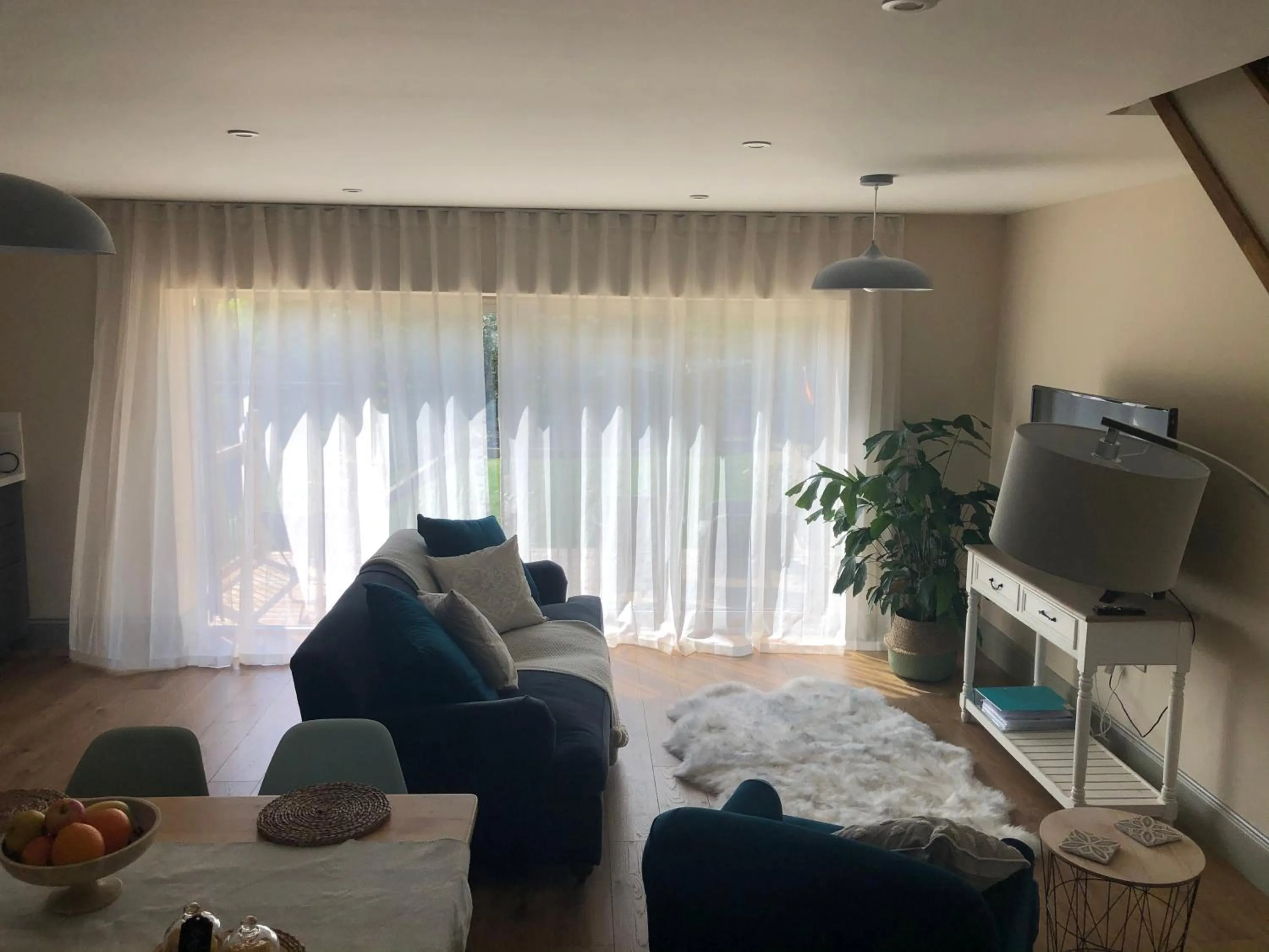 Living room in Cotswold Lodge