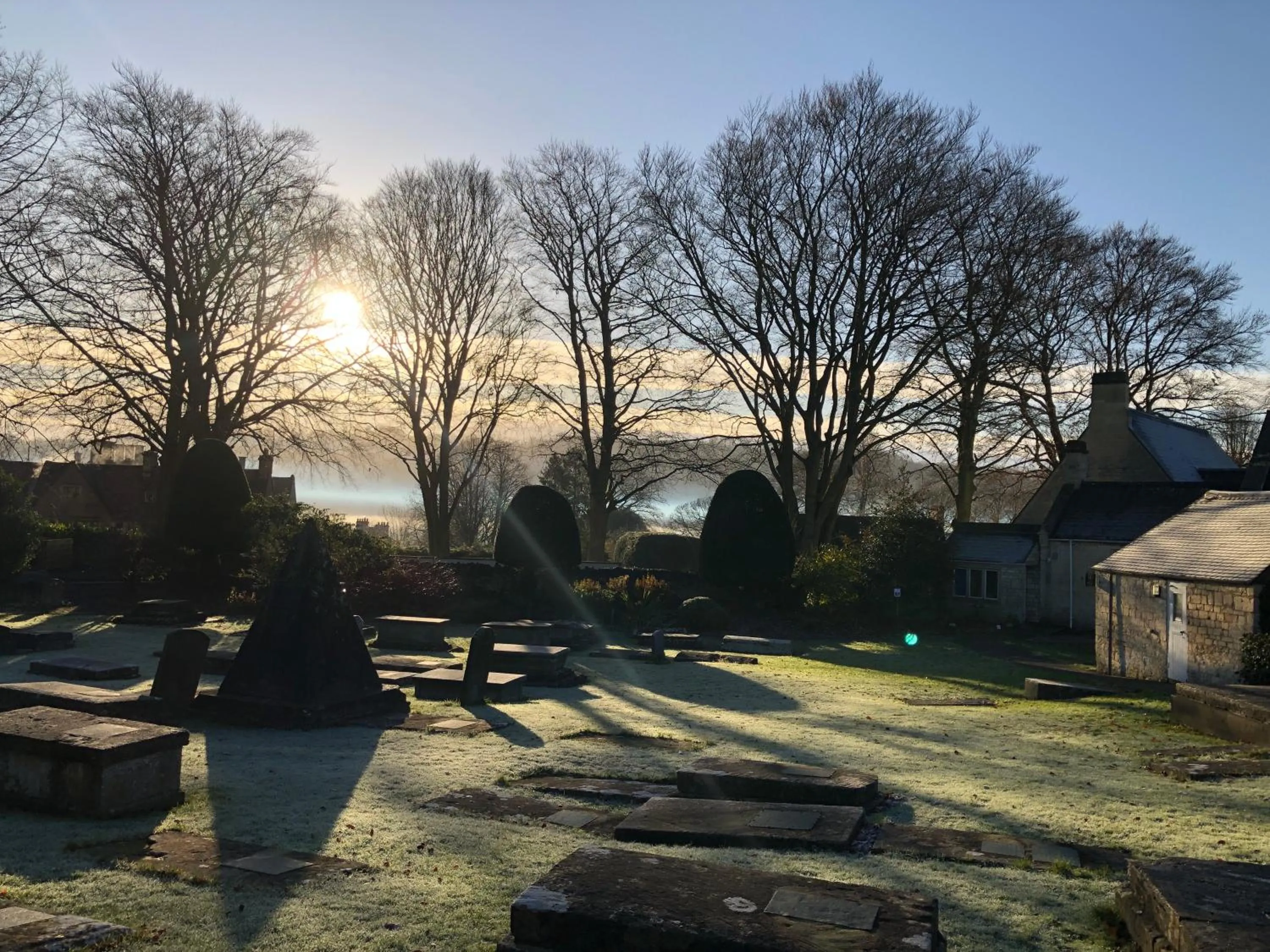 Sunset in Cotswold Lodge