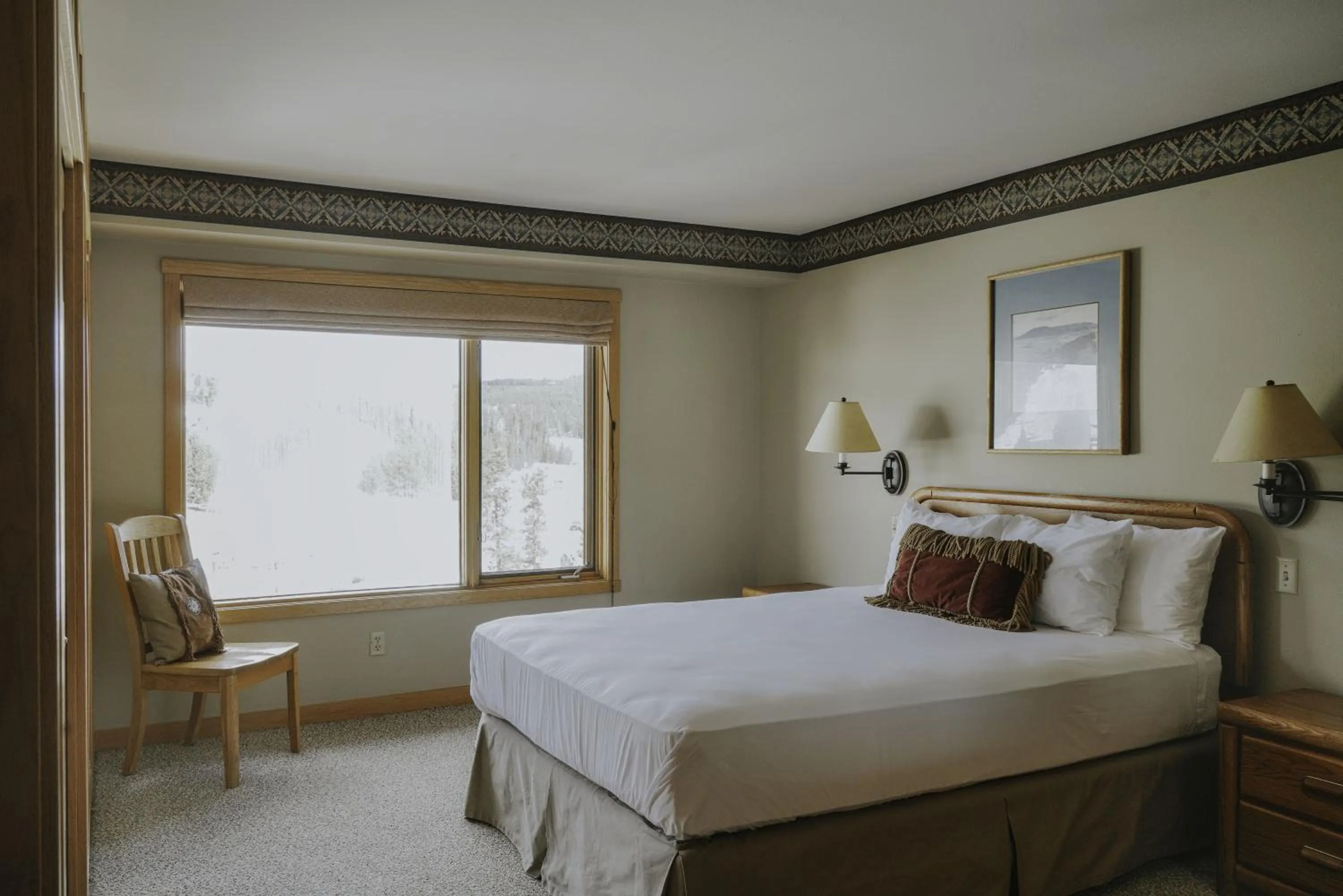 Bedroom, Bed in Shoshone Condos at Big Sky Resort
