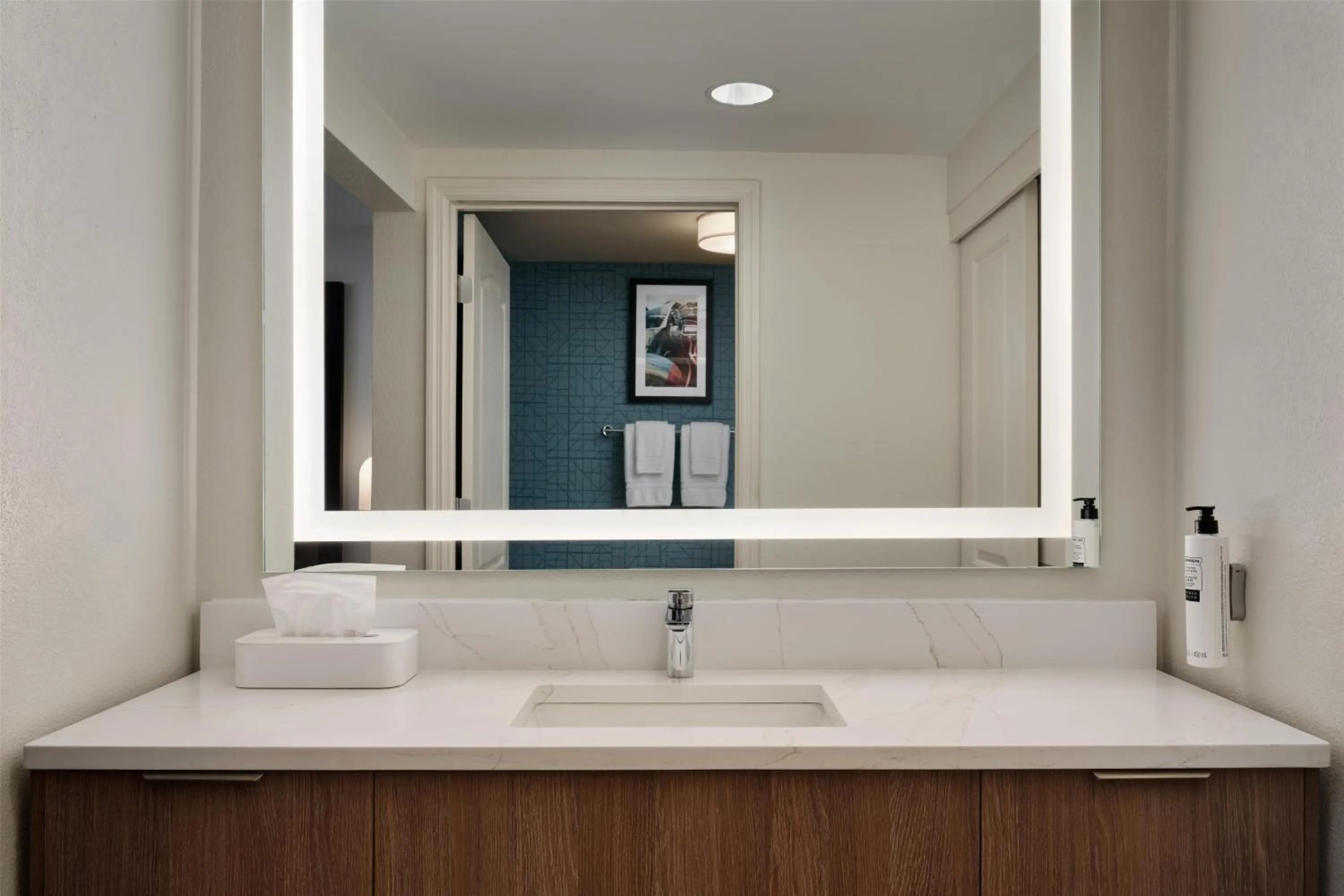 Bathroom in Homewood Suites by Hilton Daytona Beach Speedway-Airport