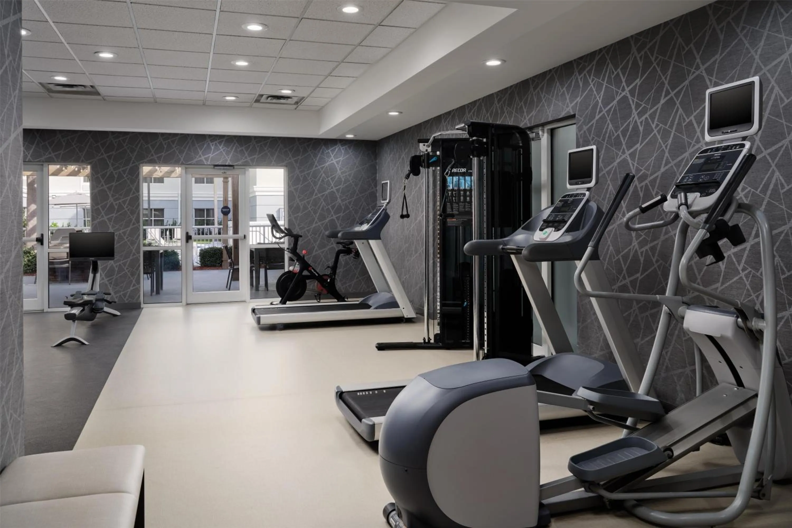 Fitness centre/facilities in Homewood Suites by Hilton Daytona Beach Speedway-Airport