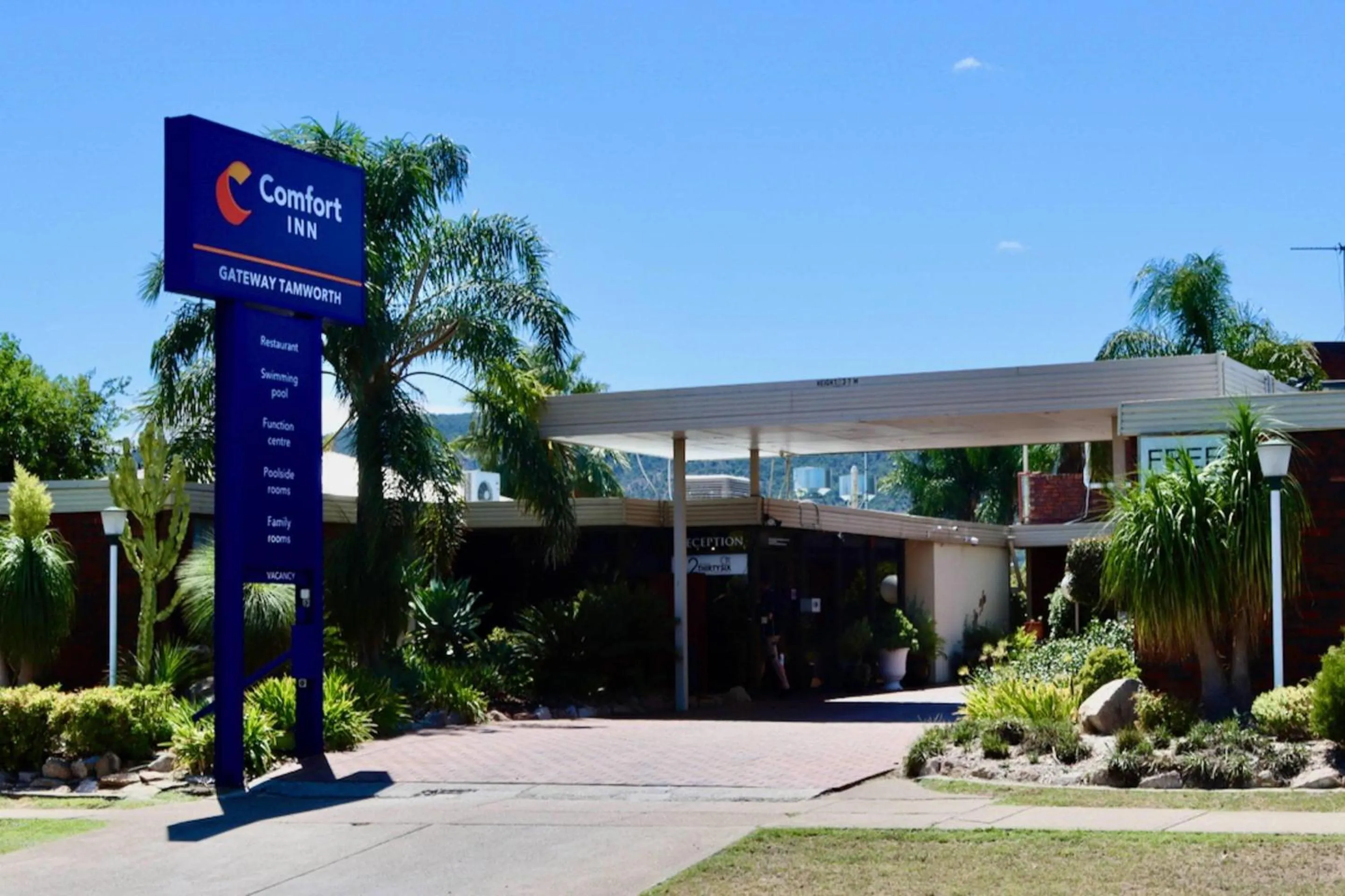 Property building in Comfort Inn Gateway Tamworth