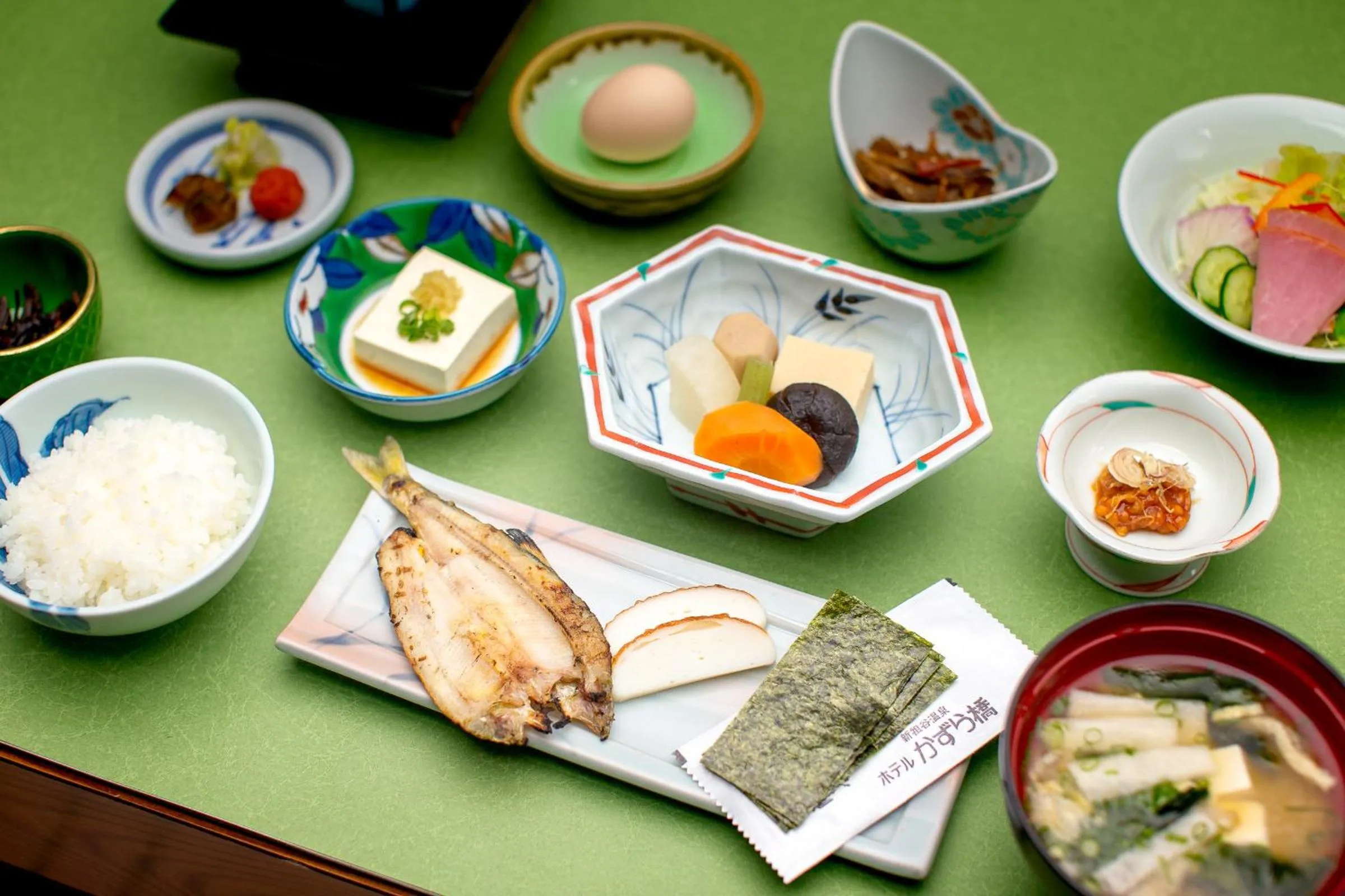 Breakfast in Hotel Kazurabashi