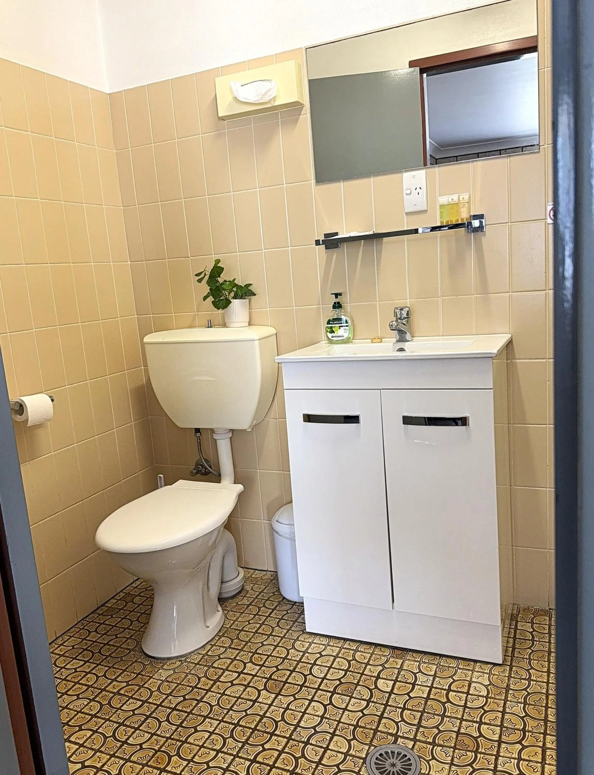 Toilet in Cowra Crest Motel