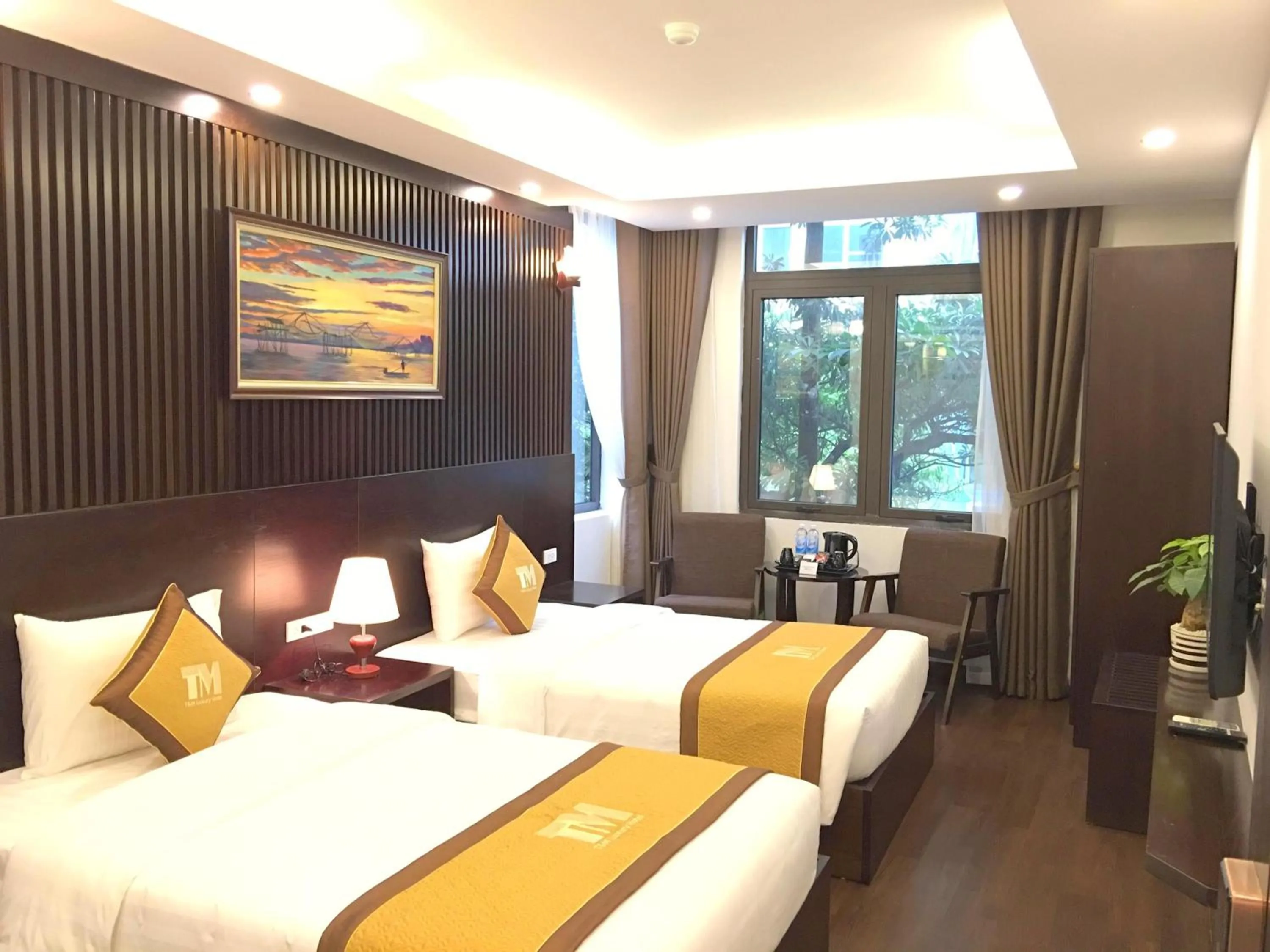 Bedroom, Bed in T&M Luxury Hotel Hanoi