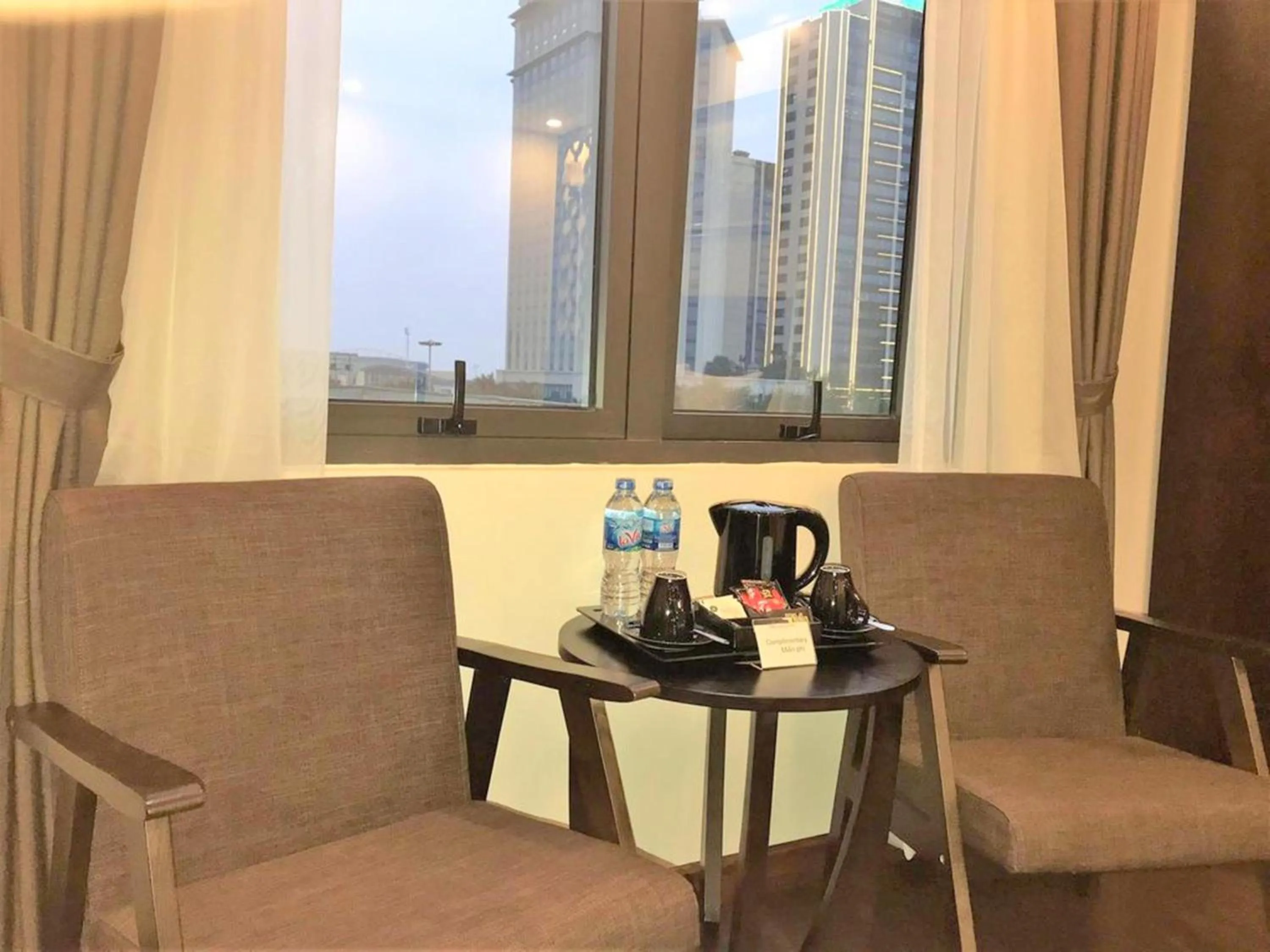 Seating area in T&M Luxury Hotel Hanoi